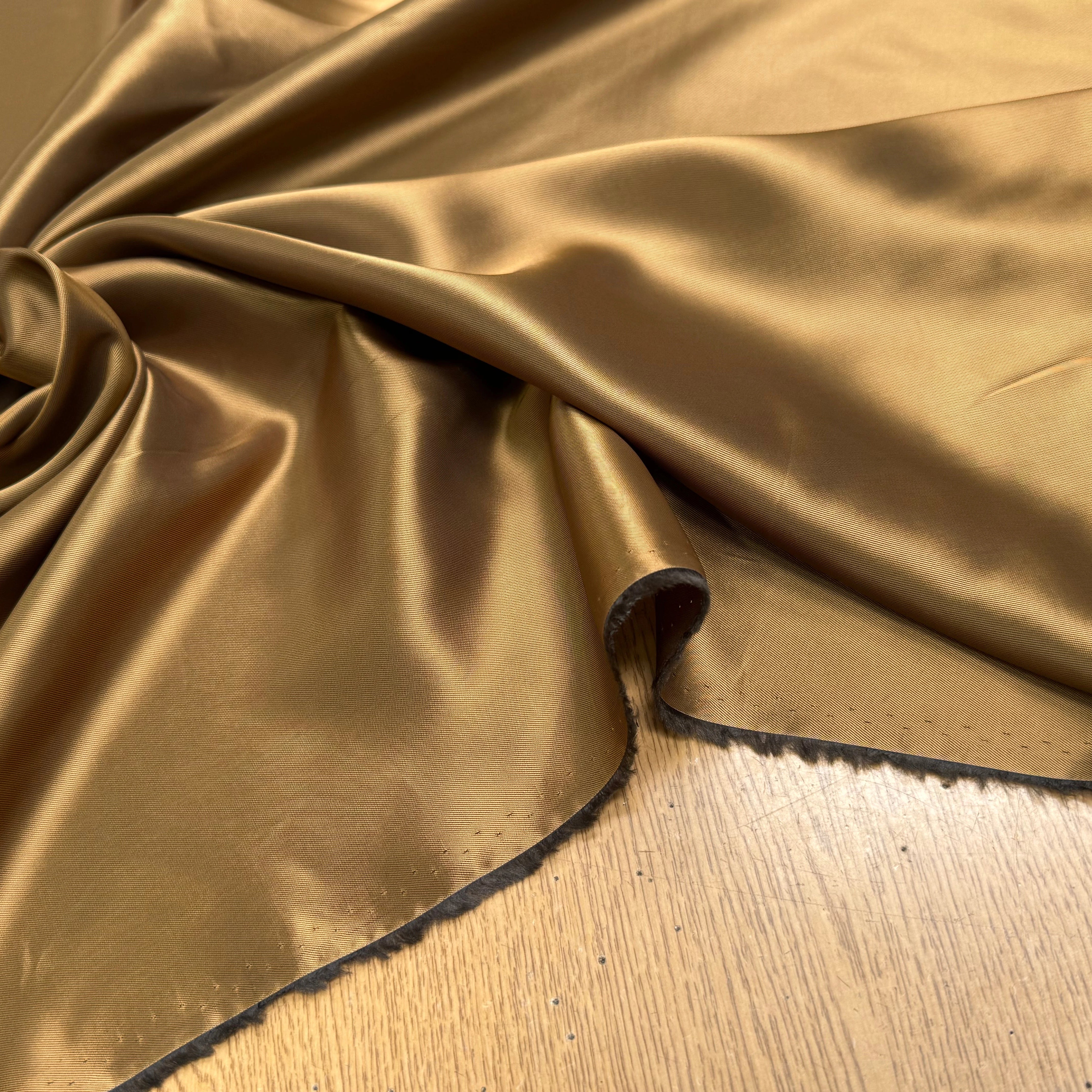 DOUBLURE ACÉTATE VISCOSE DORÉE - My Little Coupon