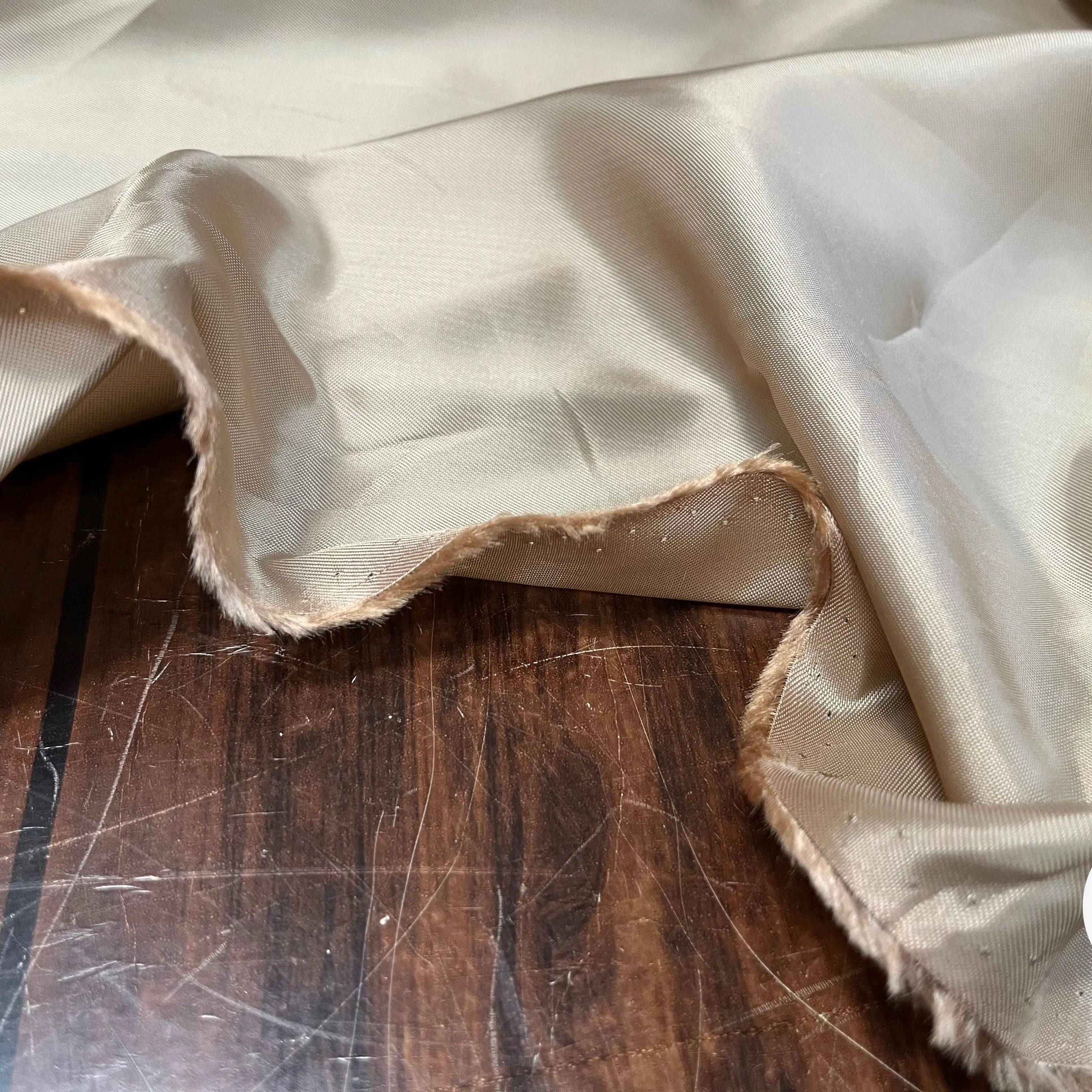 DOUBLURE CARAMEL UNI VISCOSE - My Little Coupon