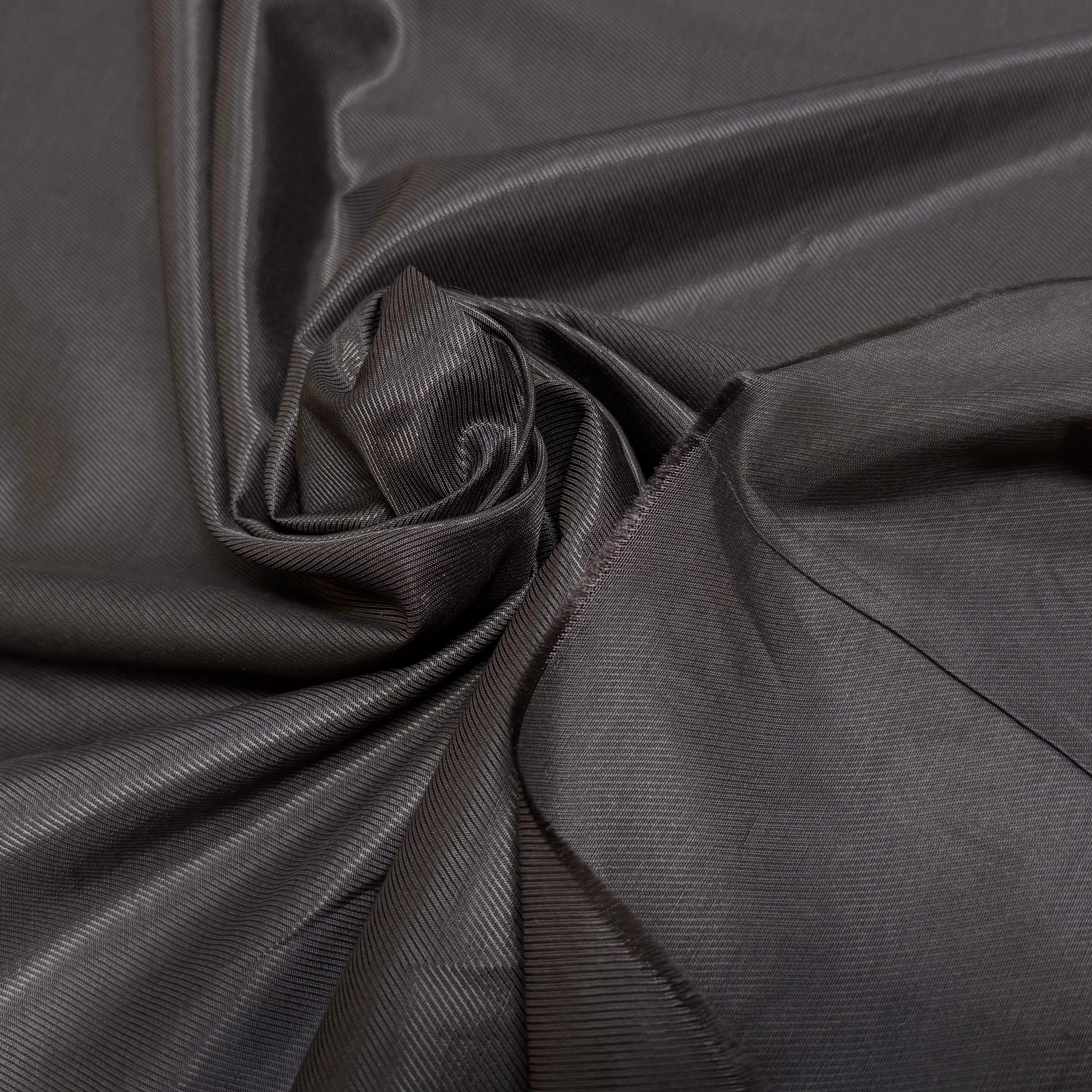 DOUBLURE DRILL 100% VISCOSE MARRON NOISETTE - My Little Coupon