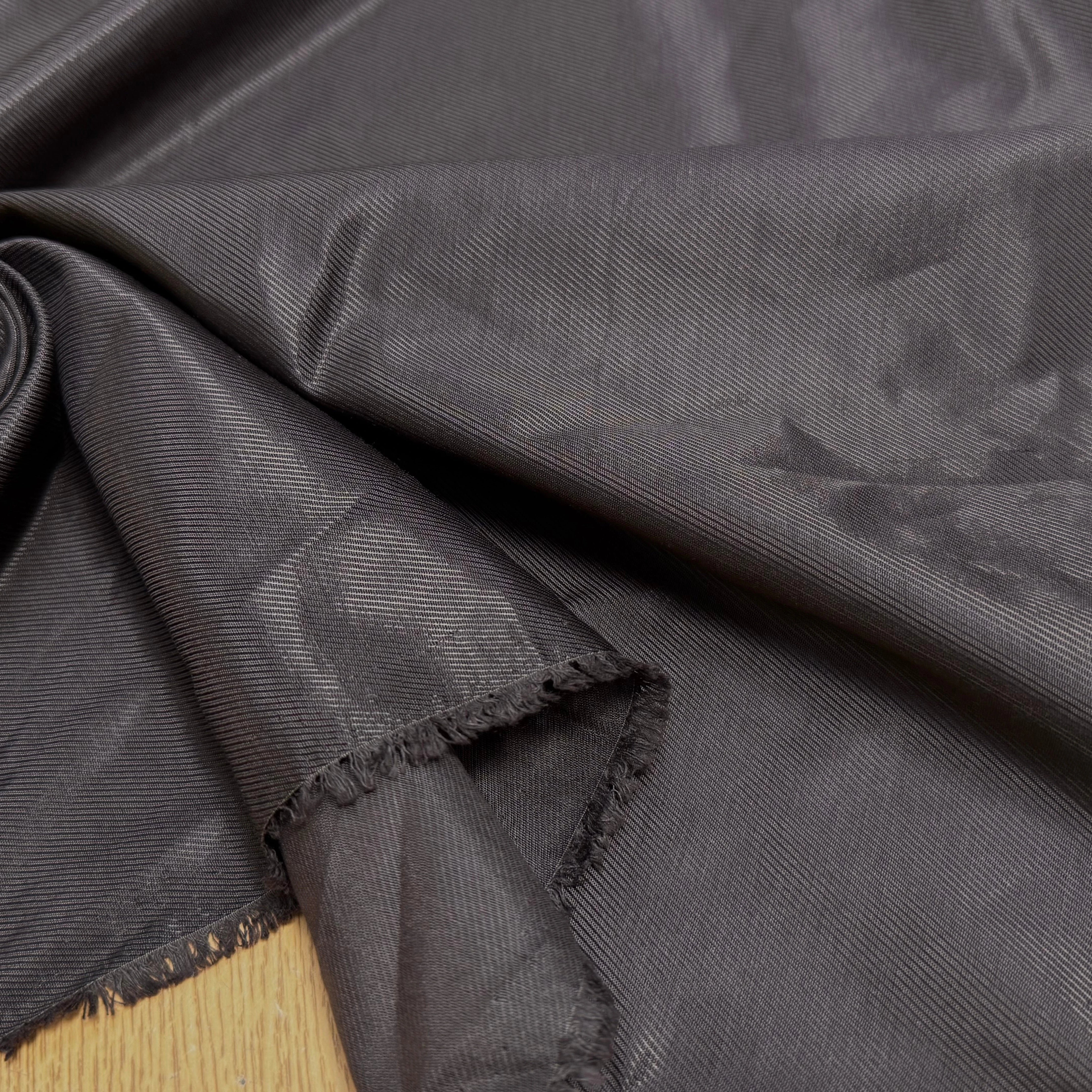 DOUBLURE DRILL 100% VISCOSE MARRON NOISETTE - My Little Coupon