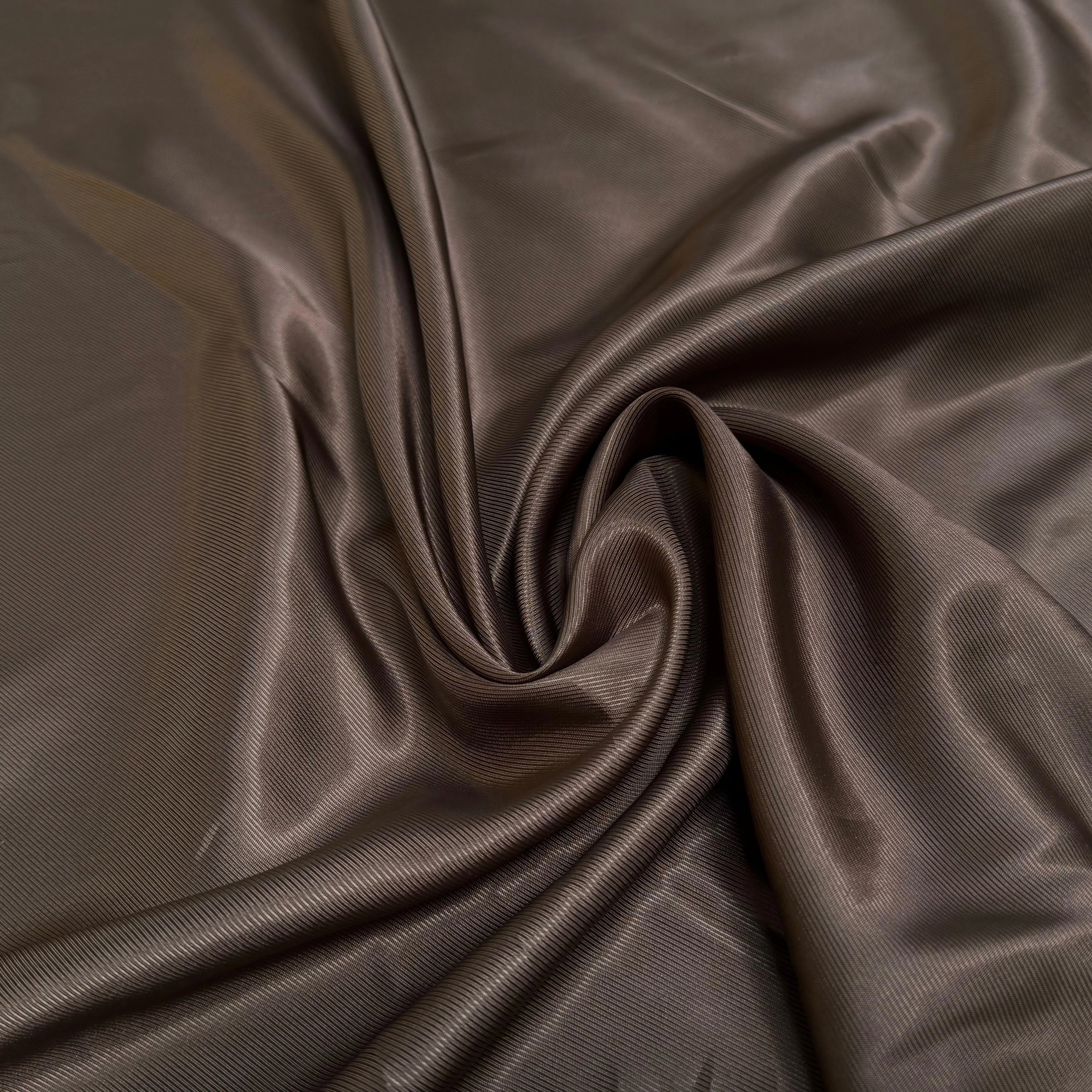 DOUBLURE DRILL ACETATE VISCOSE CHOCOLAT 48% VISCOSE - My Little Coupon