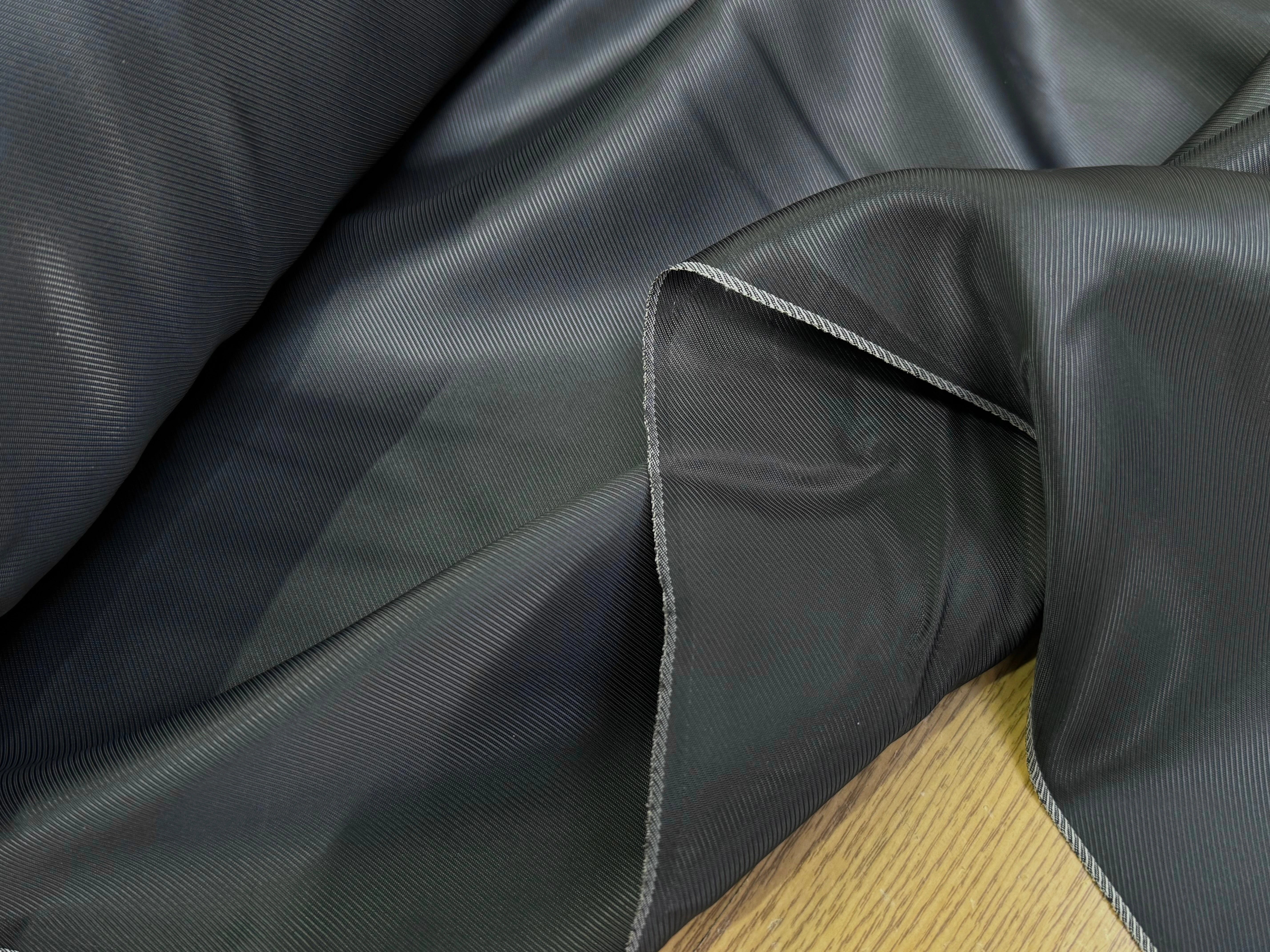 DOUBLURE DRILL FROIDE ACETATE VISCOSE GRIS ARGENTÉ - My Little Coupon