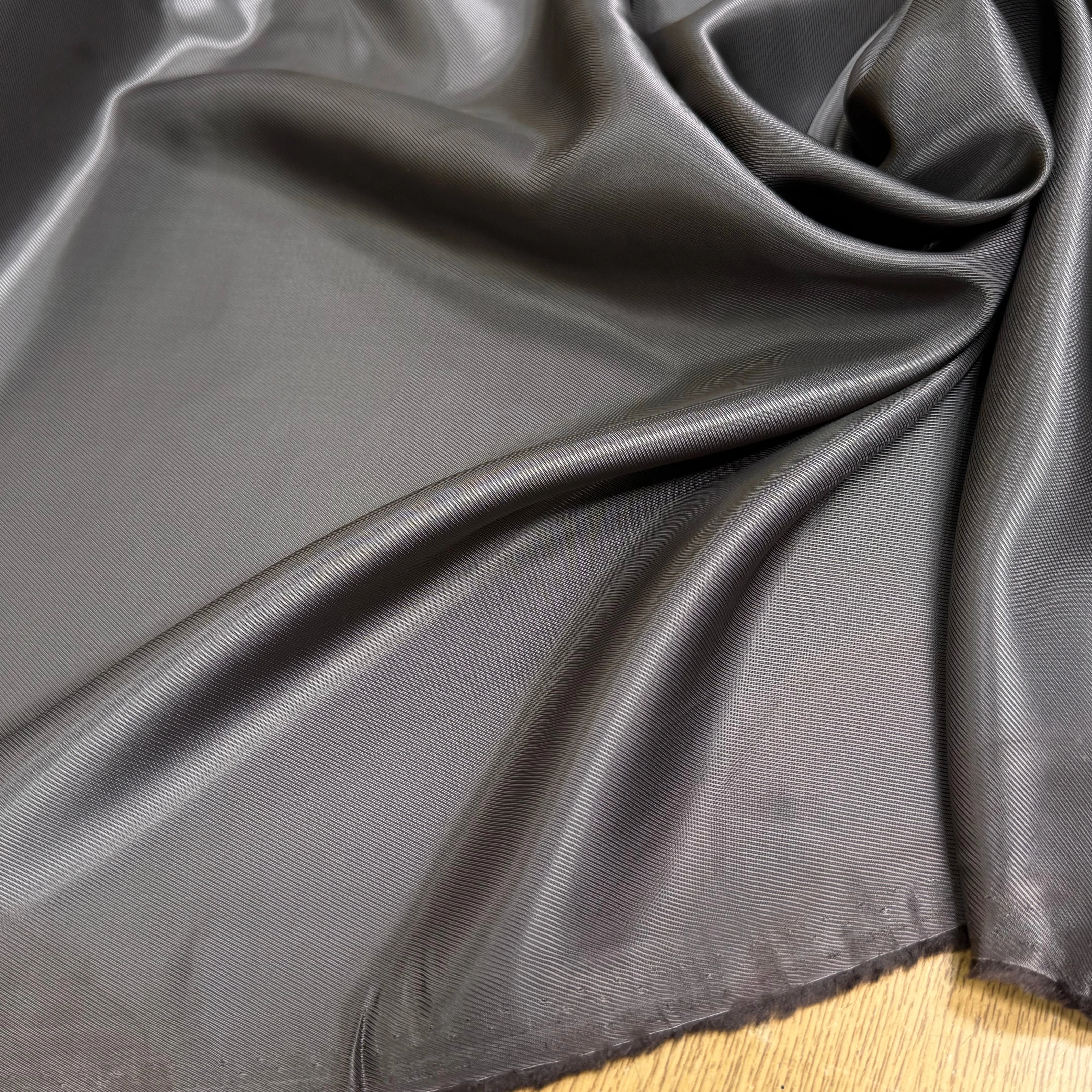 DOUBLURE DRILL MARRON GLACÉ 100% VISCOSE - My Little Coupon