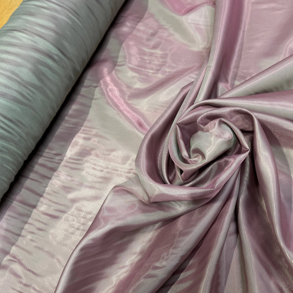DOUBLURE DRILL POLYVISCOSE VERT CHANGEANT 50% VISCOSE - My Little Coupon
