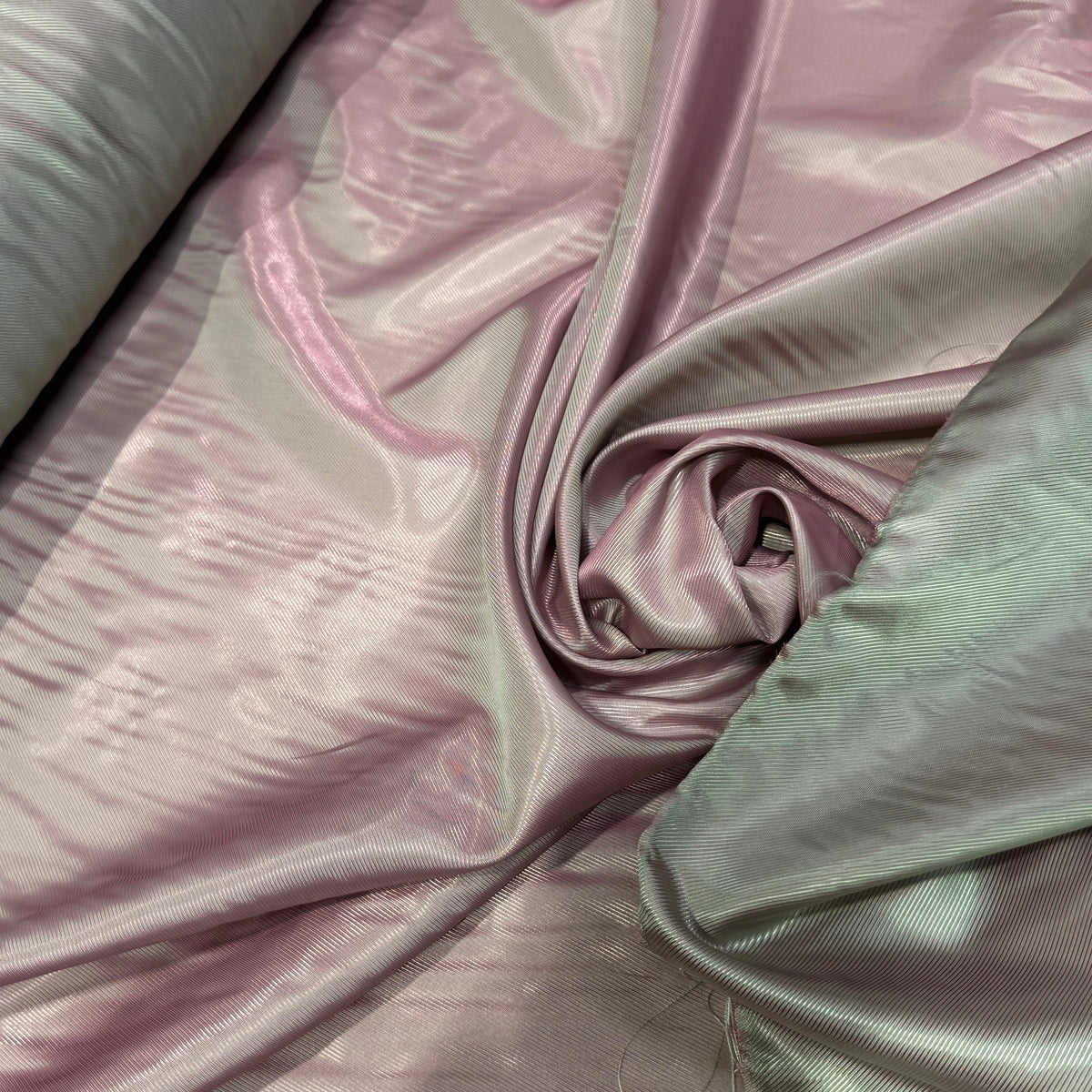 DOUBLURE DRILL POLYVISCOSE VERT CHANGEANT 50% VISCOSE - My Little Coupon