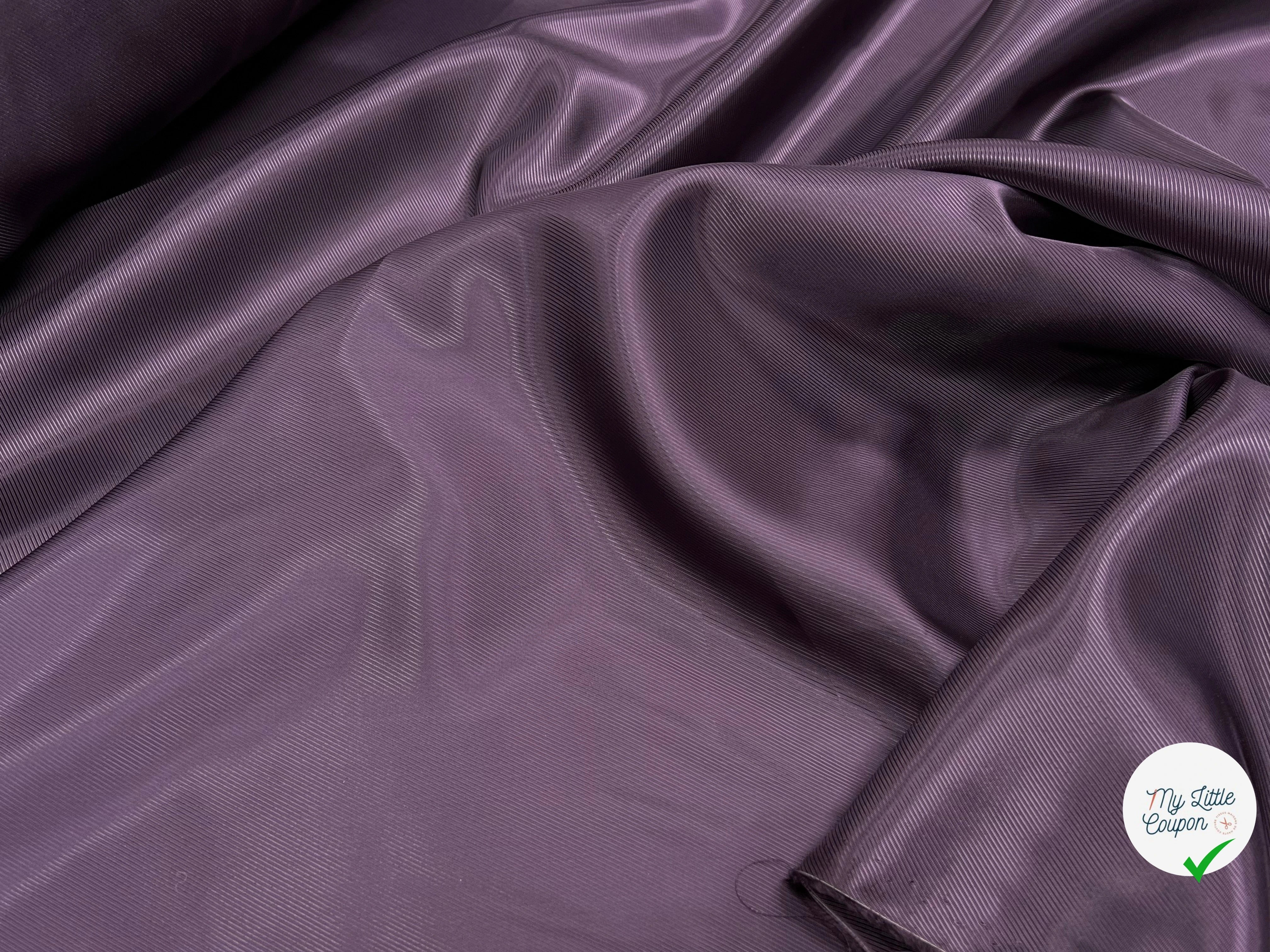 DOUBLURE DRILL VIOLET FONCÉ 100% VI - My Little Coupon