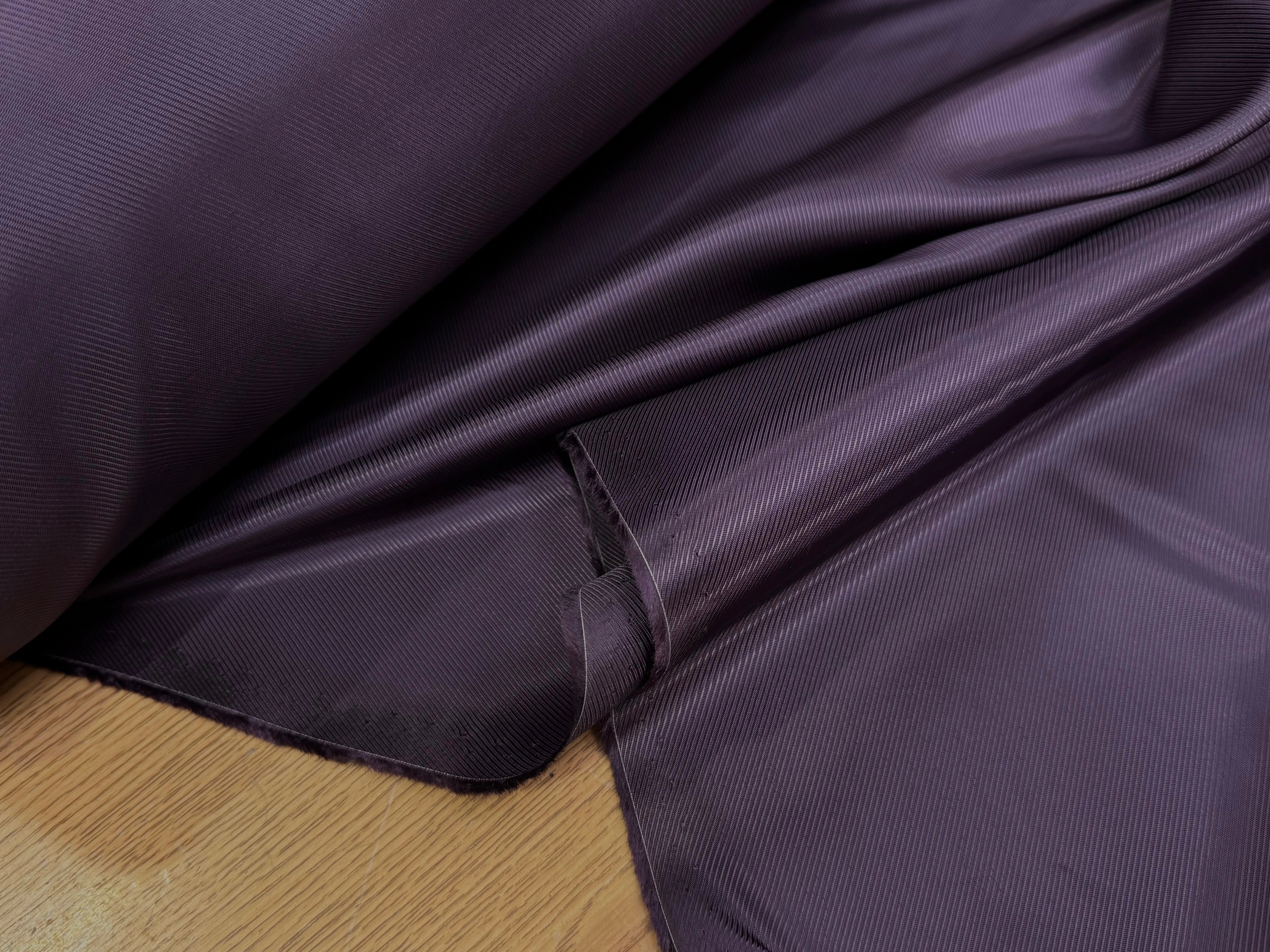 DOUBLURE DRILL VISCOSE PRUNE FROIDE - My Little Coupon