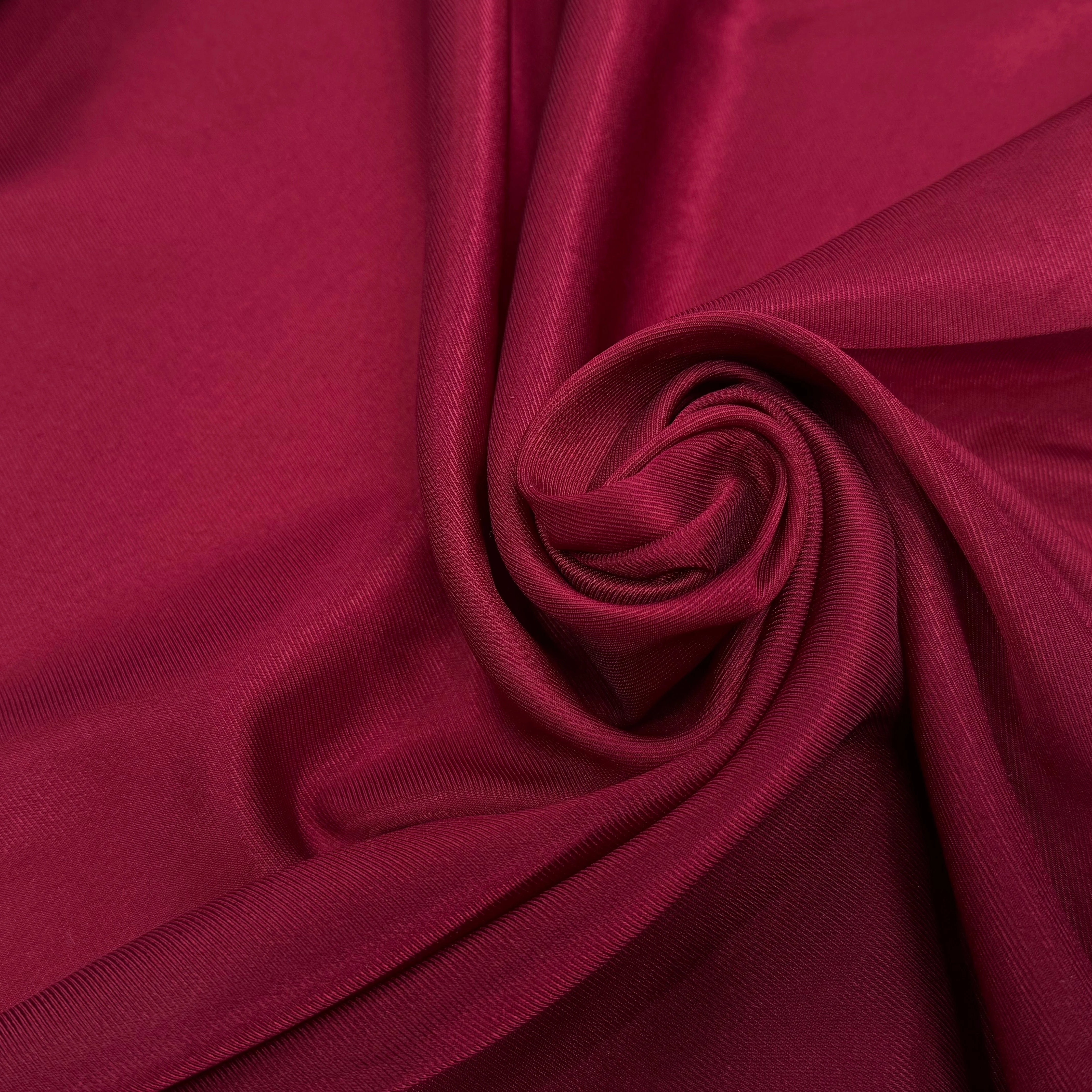 DOUBLURE ÉFFET DRILL FLUIDE BORDEAUX - My Little Coupon