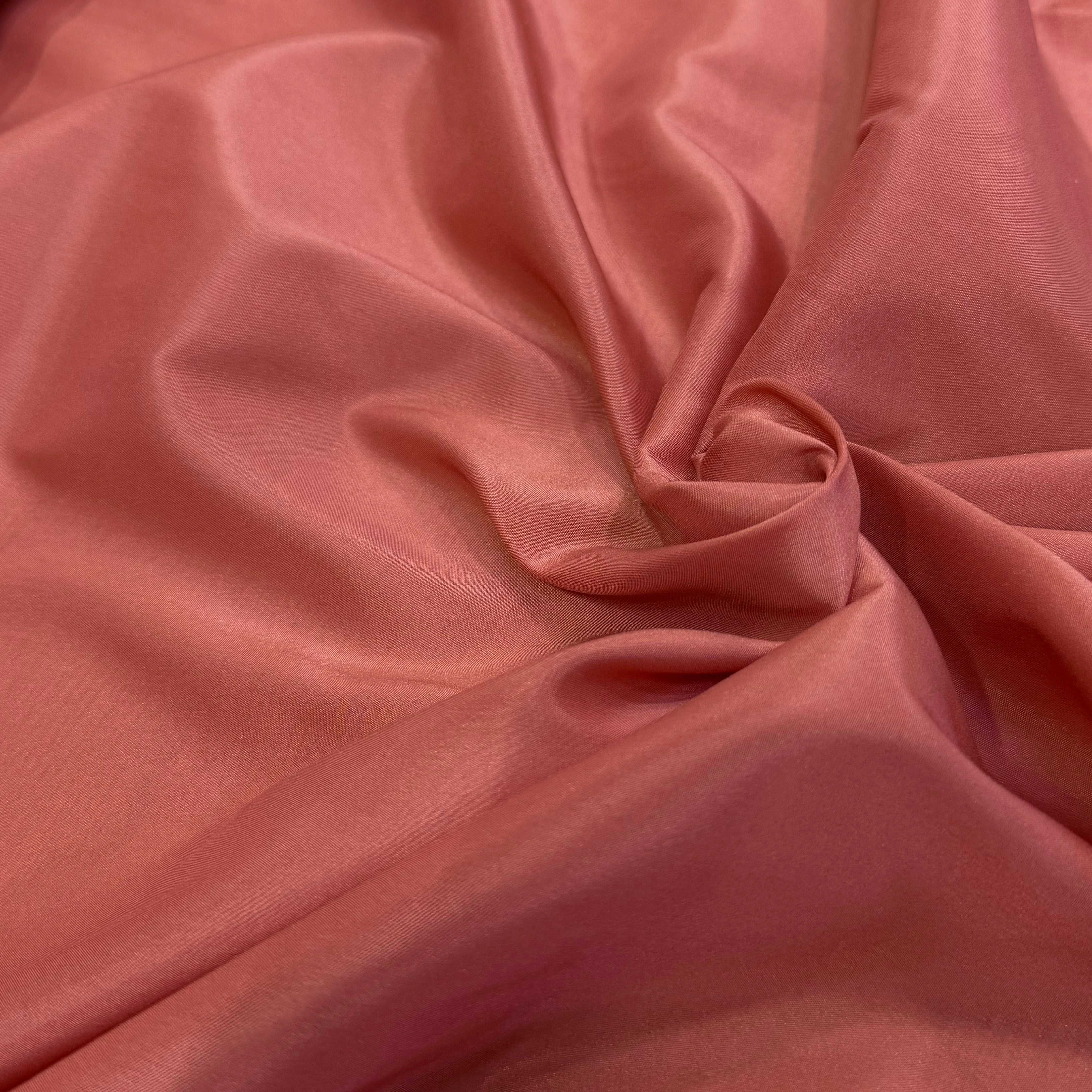 DOUBLURE FLUIDE 68% ACETATE LÉGÈREMENT SATINÉE ROSE PAMPLEMOUSSE - My Little Coupon