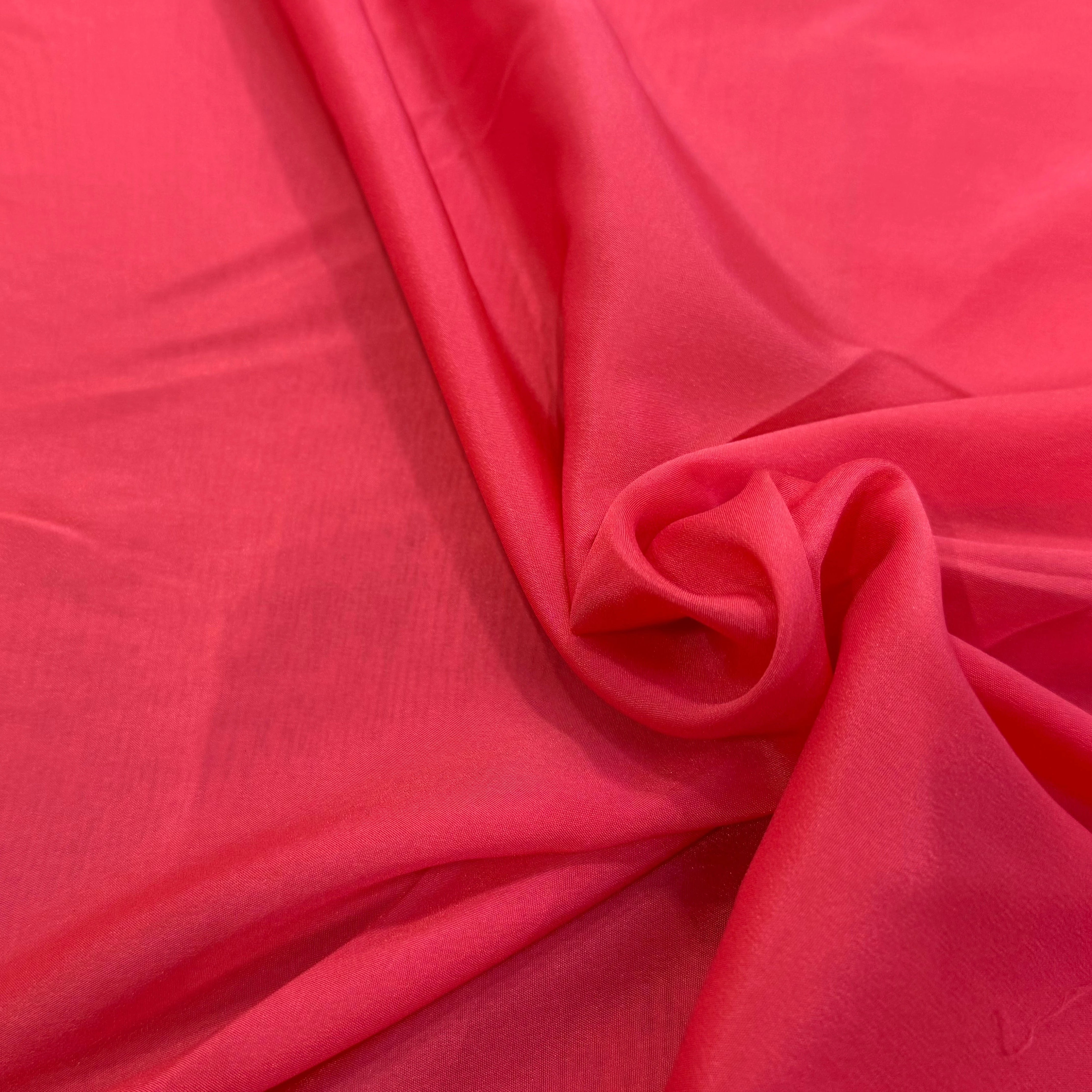 DOUBLURE FLUIDE 68% ACETATE LÉGÈREMENT SATINÉE ROSE SPICE - My Little Coupon