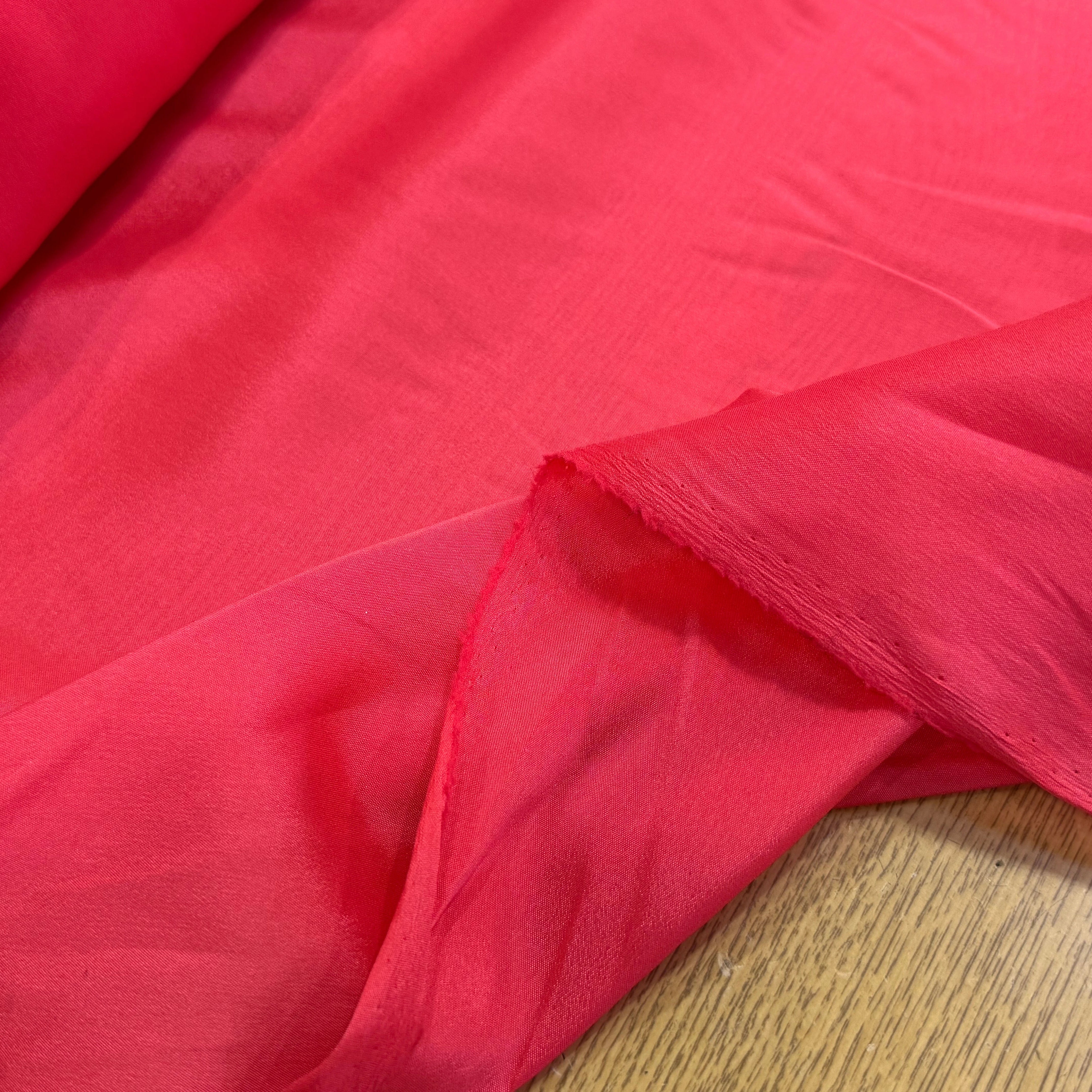 DOUBLURE FLUIDE 68% ACETATE LÉGÈREMENT SATINÉE ROSE SPICE - My Little Coupon