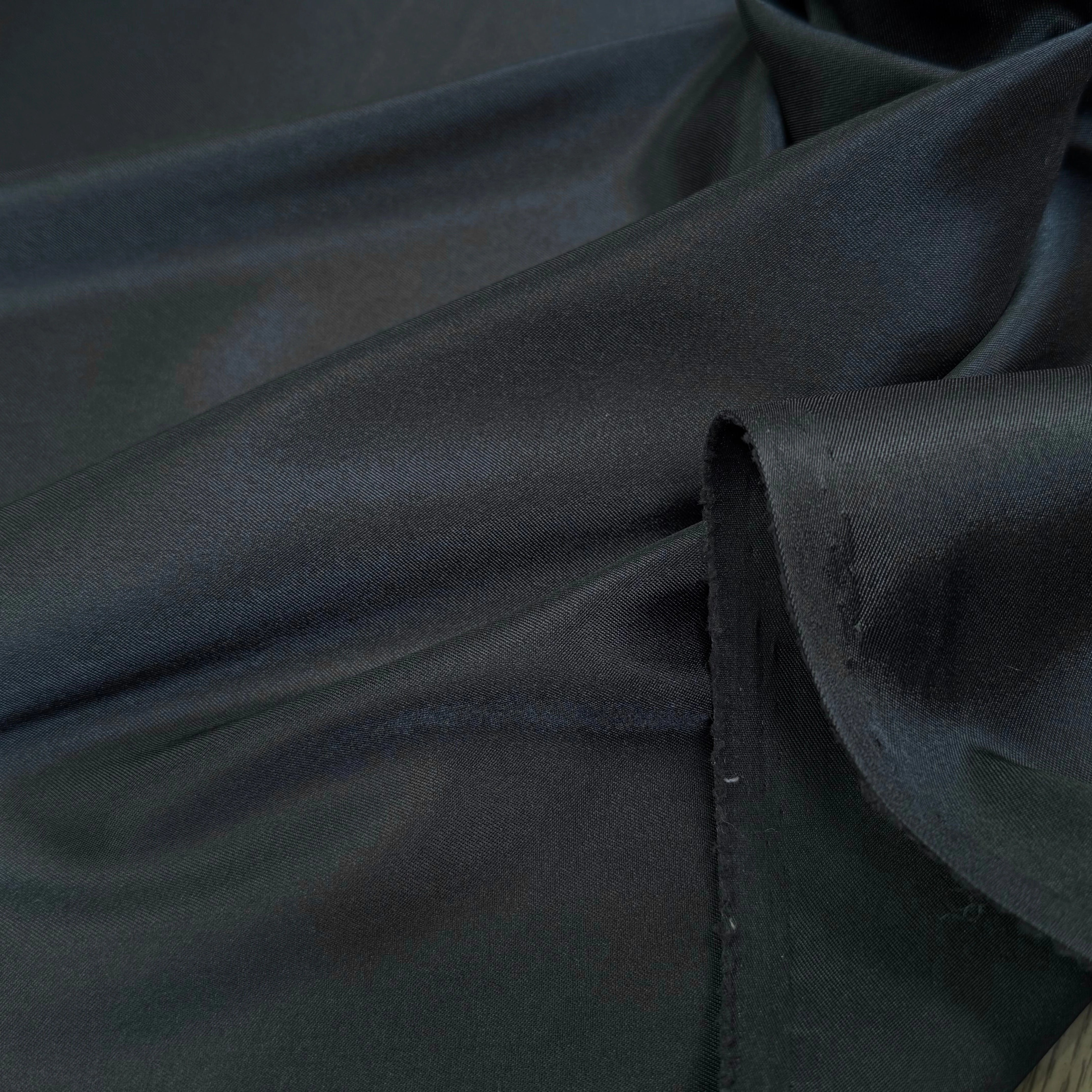 DOUBLURE FLUIDE 68% ACETATE LÉGÈREMENT SATINÉE VERT SAPIN FONCÉ - My Little Coupon