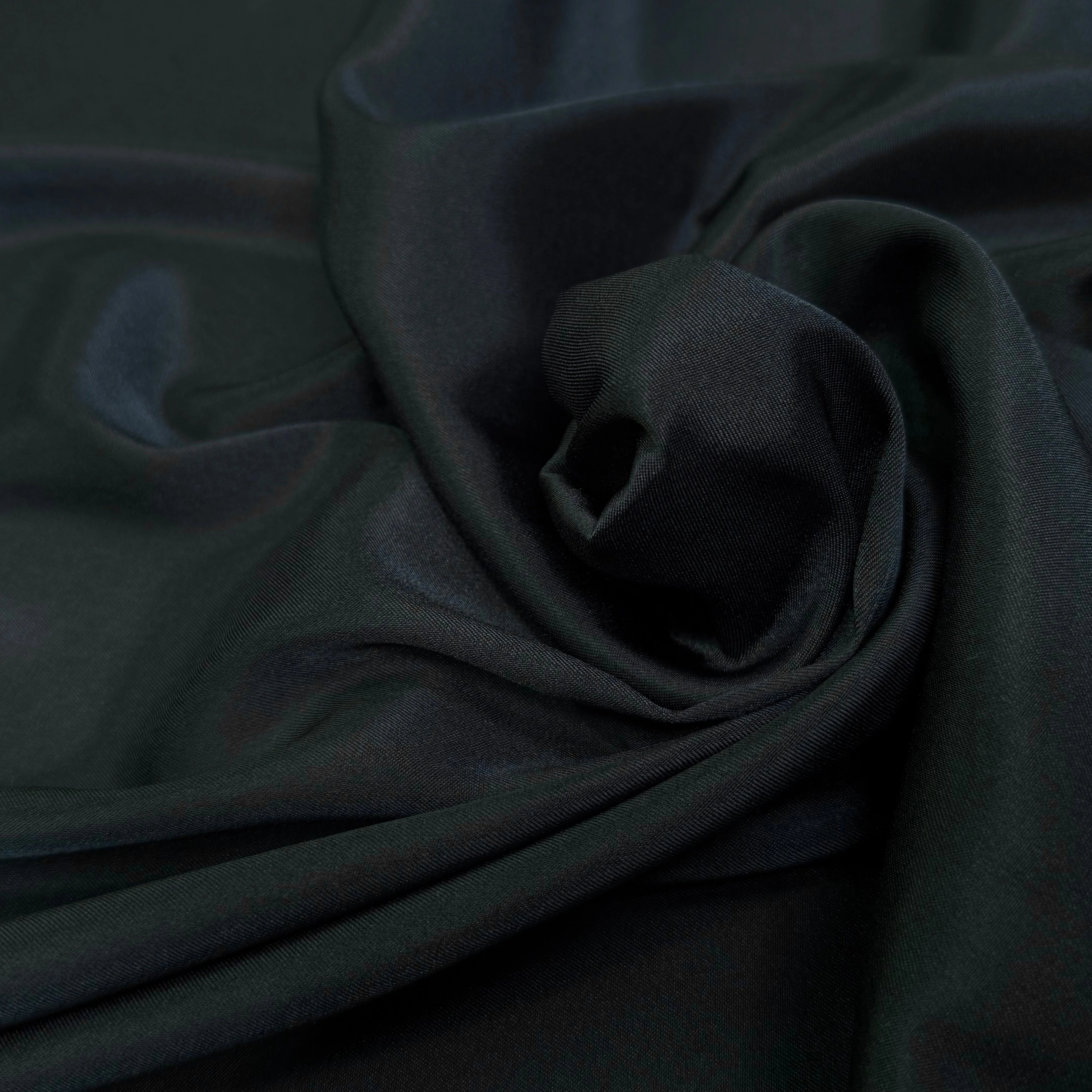 DOUBLURE FLUIDE 68% ACETATE LÉGÈREMENT SATINÉE VERT SAPIN FONCÉ - My Little Coupon