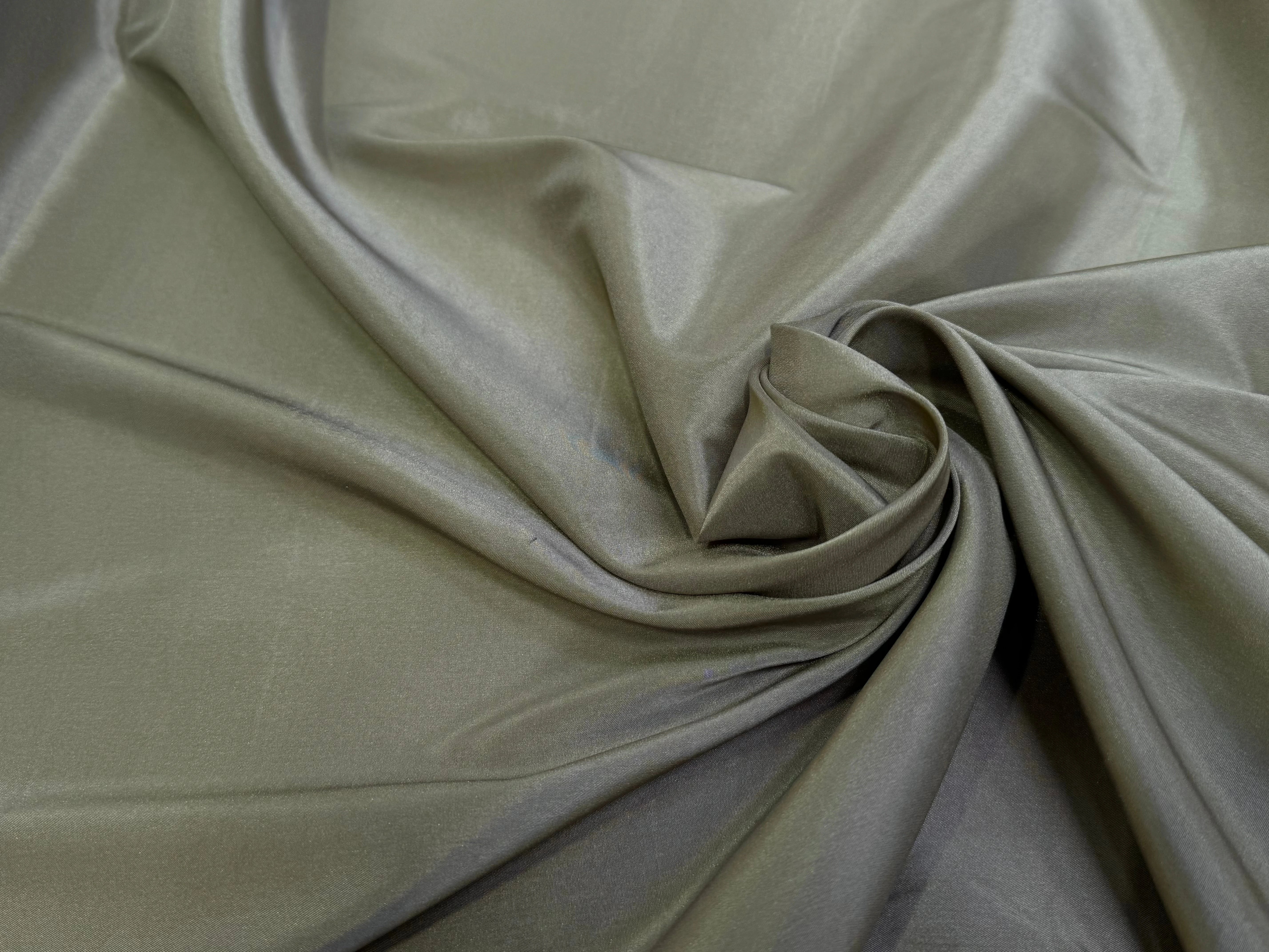 DOUBLURE KAKI LÉGÈREMENT SATINÉE - My Little Coupon