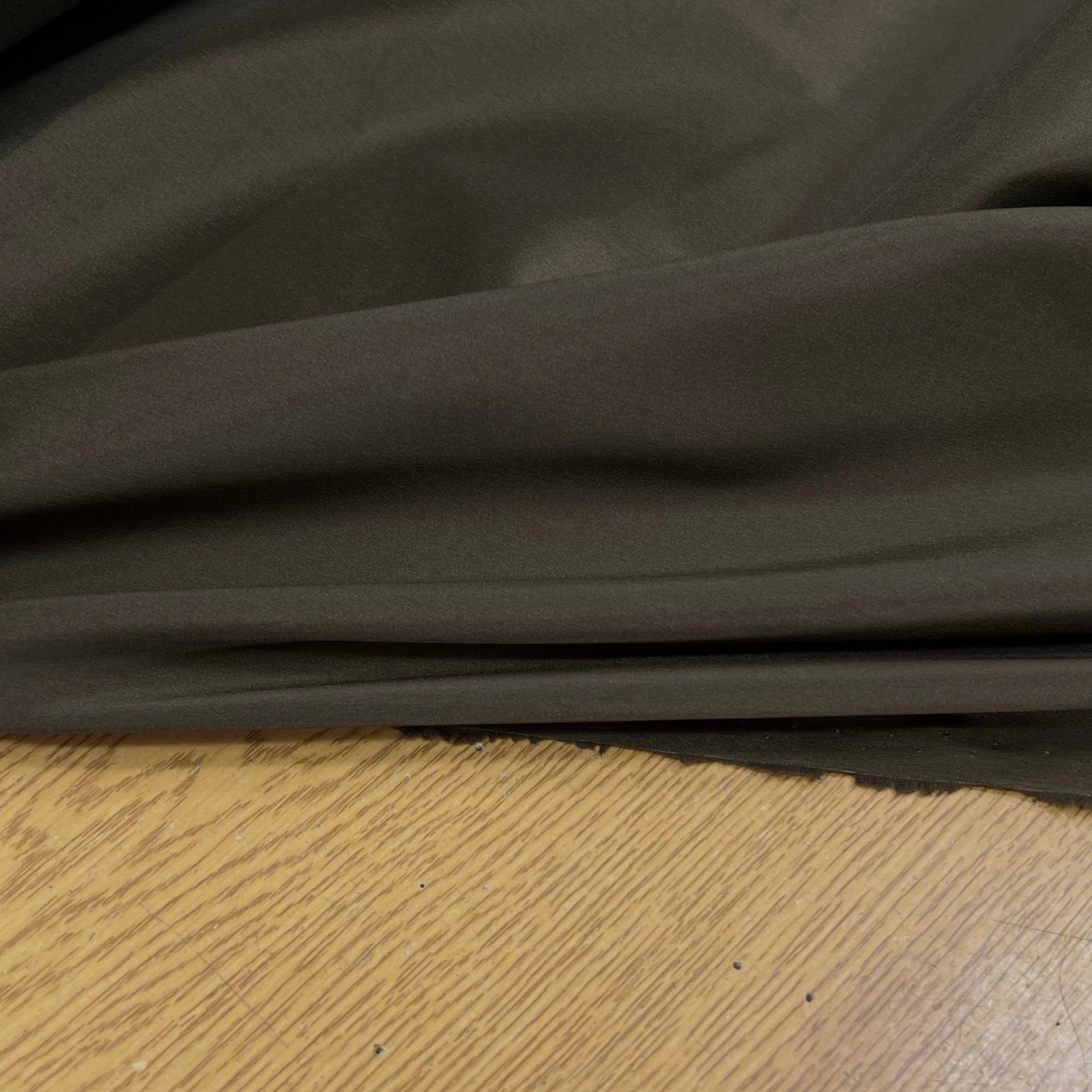 DOUBLURE LÉGÈREMENT SATINÉE FINE FROIDE KAKI - My Little Coupon