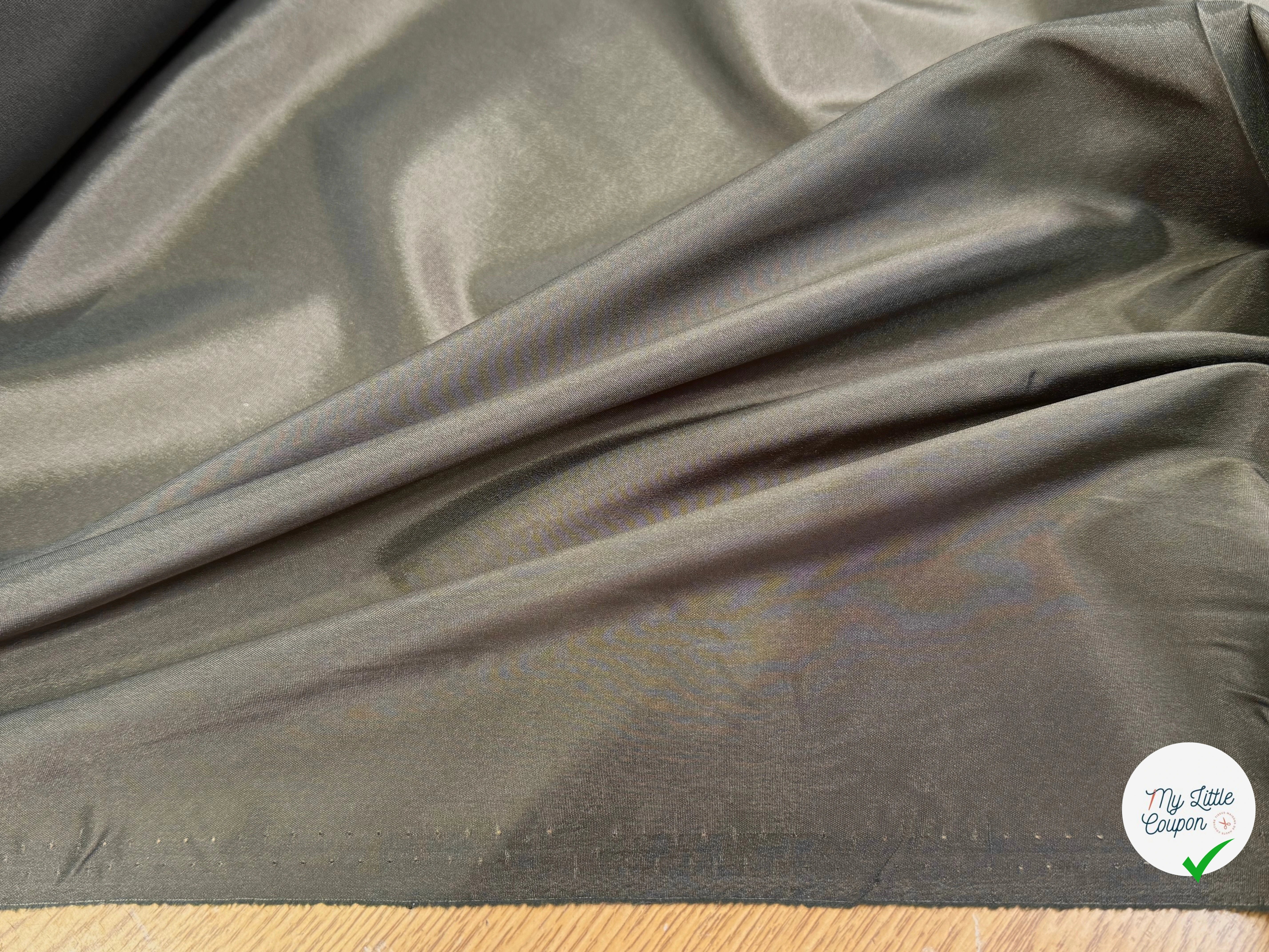 DOUBLURE LÉGÈREMENT SATINÉE KAKI - My Little Coupon