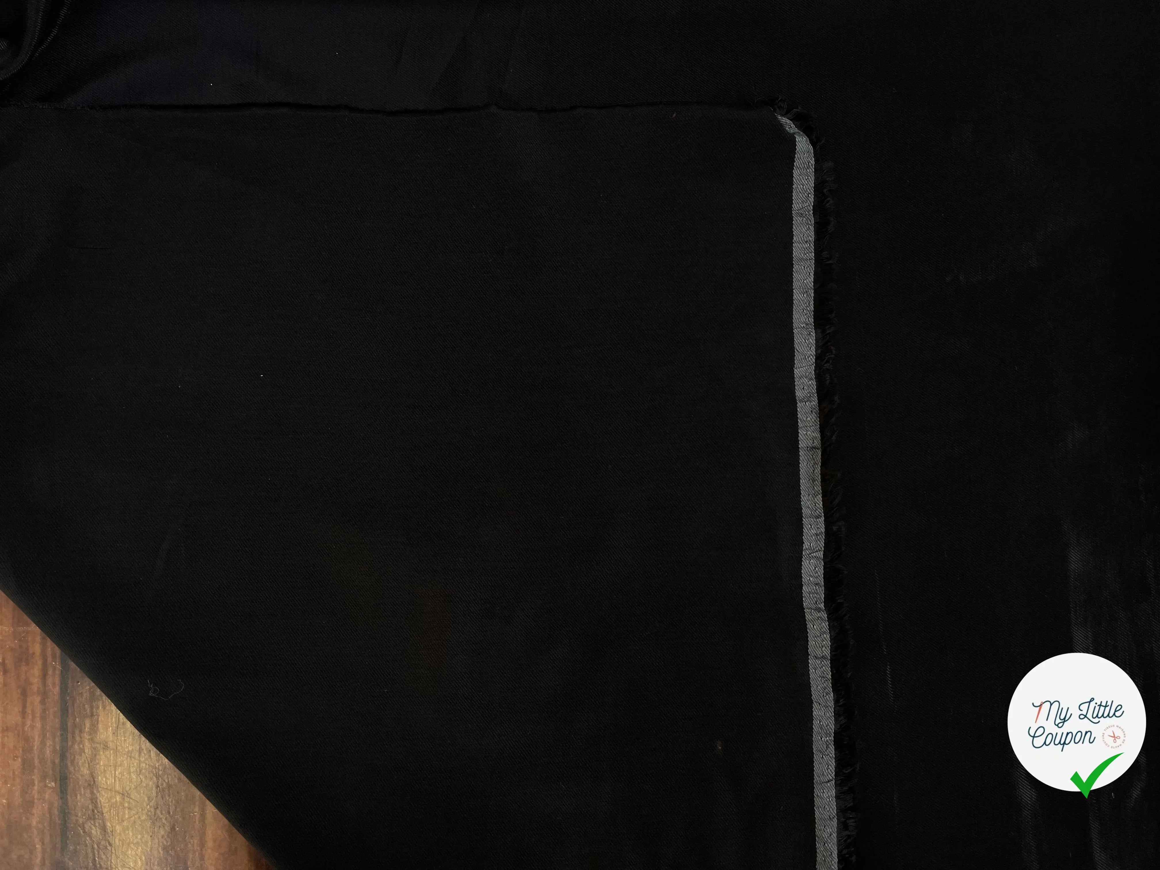 DOUBLURE MARCA CERVO NOIRE VISCOSE COTON STRIÉE - My Little Coupon