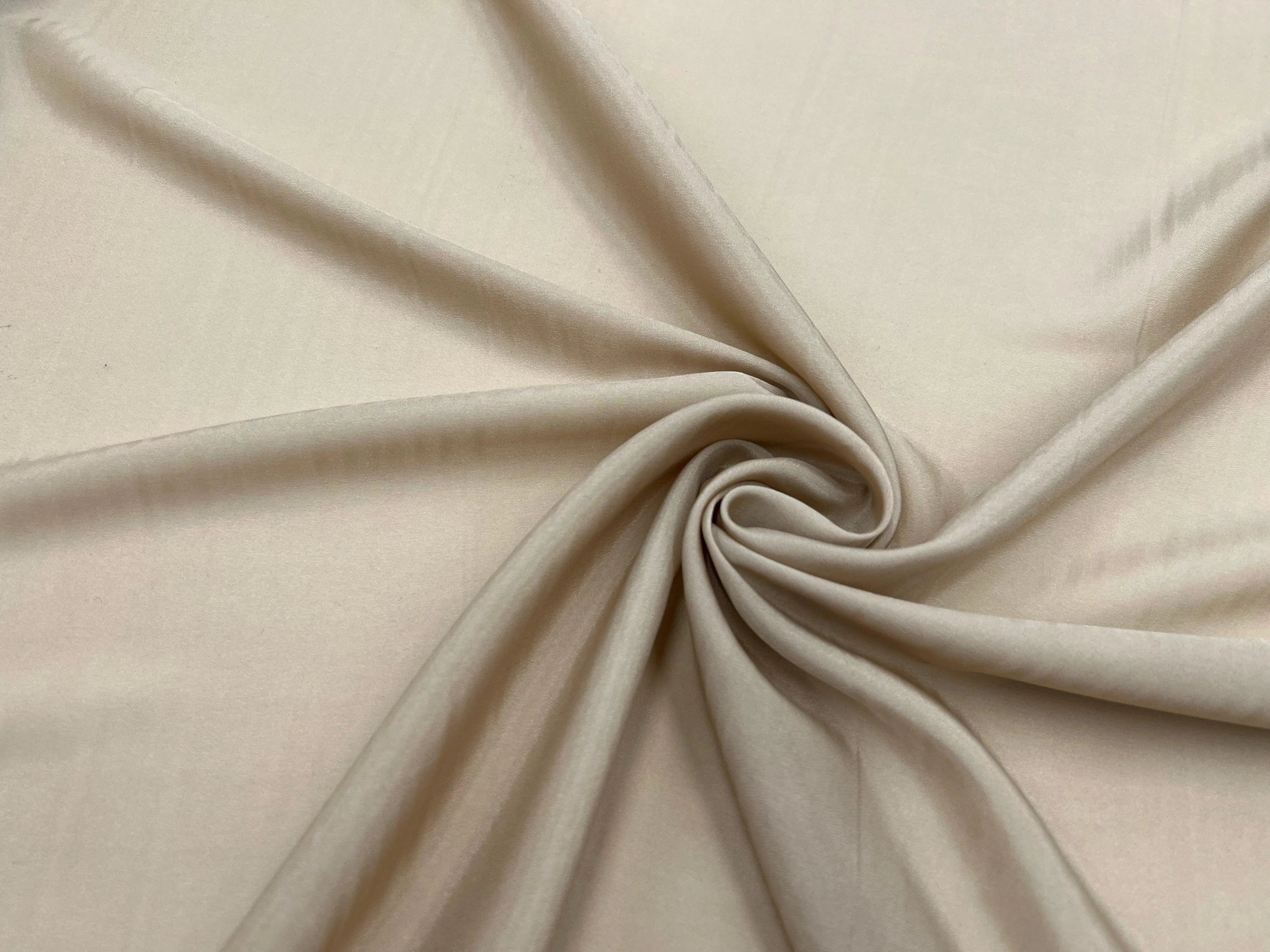 DOUBLURE PONGÉ CARAMEL - coupon de tissu de 3 mètres - My Little Coupon - tissu - coudre