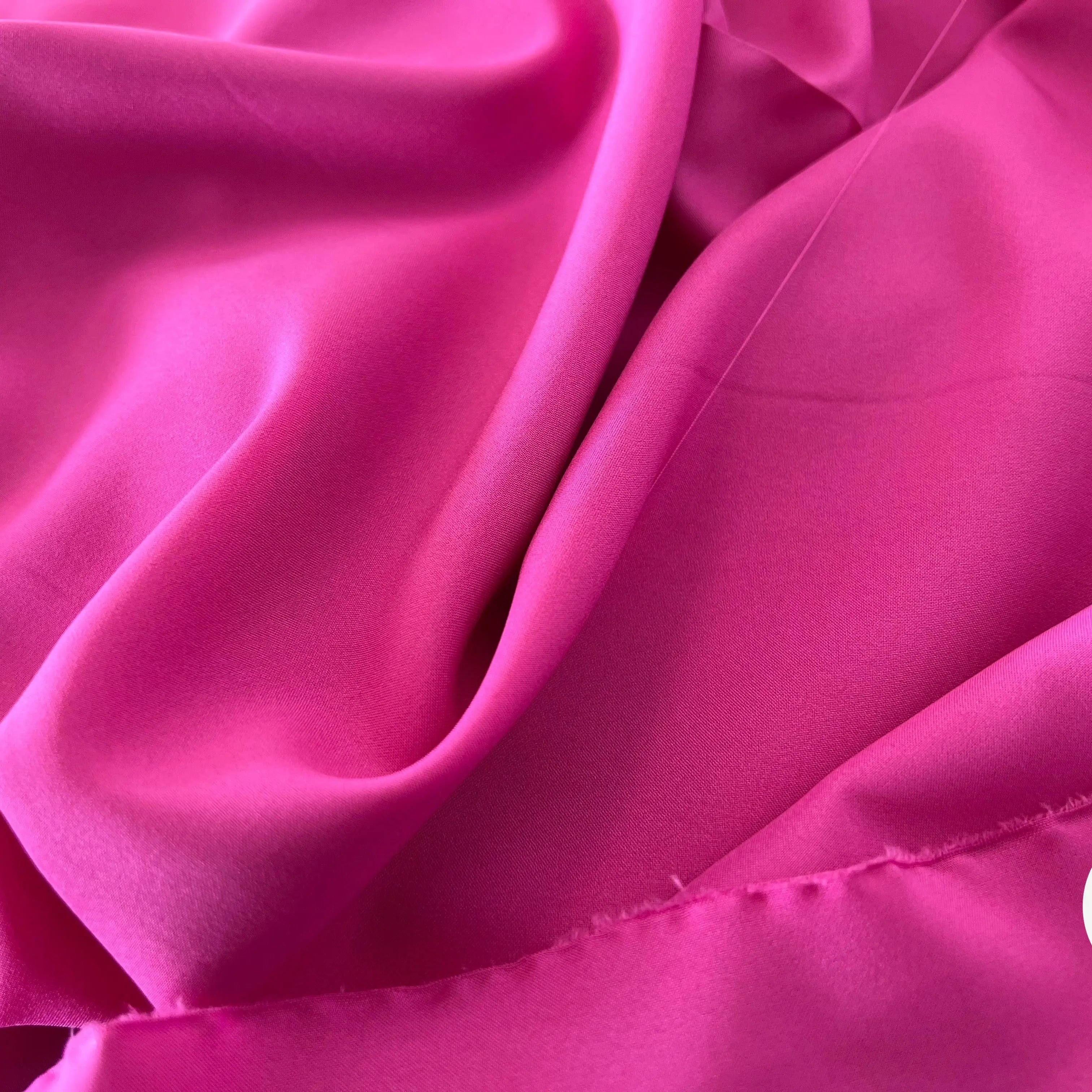 DOUBLURE PONGÉ FUCHSIA - My Little Coupon - tissu - coudre