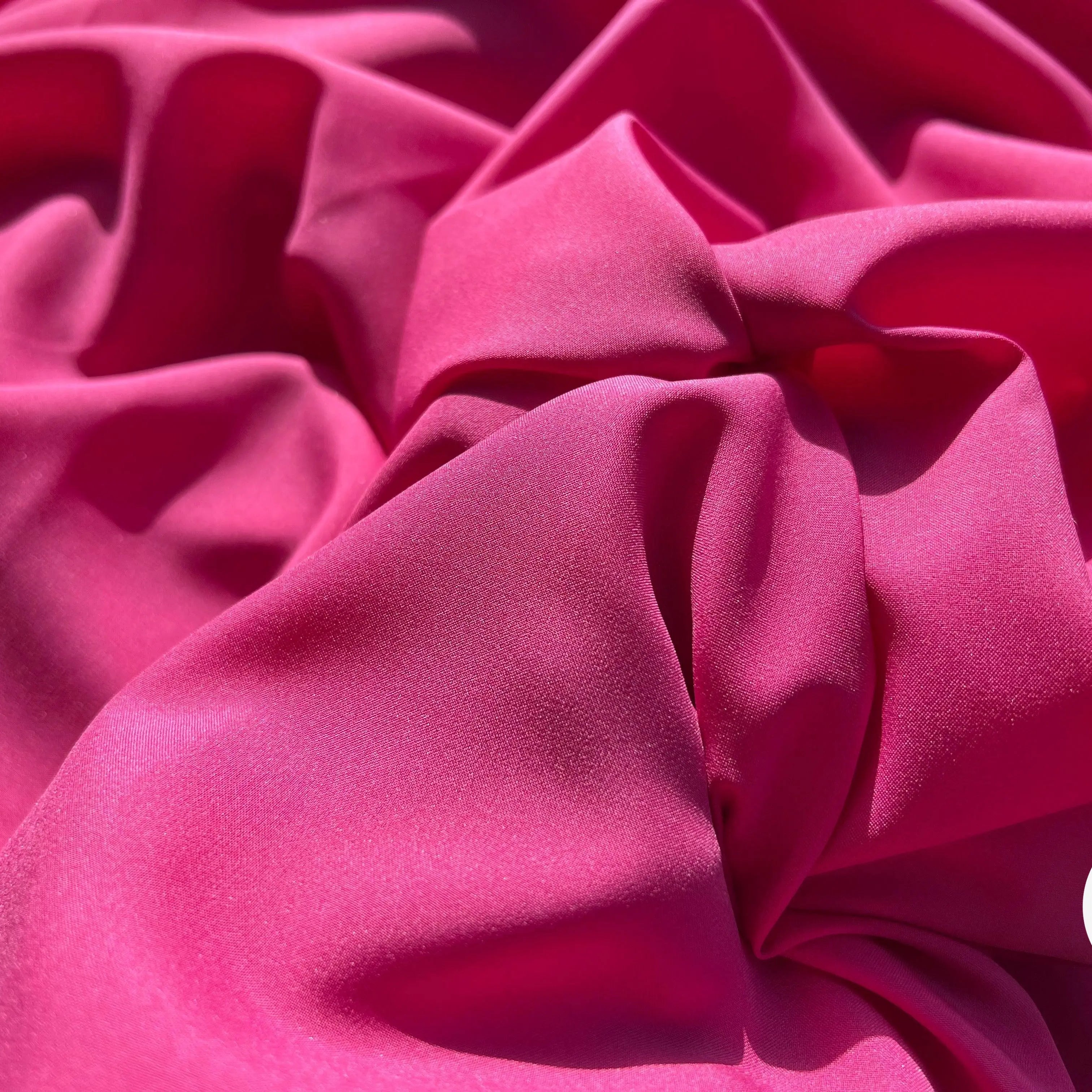 DOUBLURE PONGÉ FUCHSIA - My Little Coupon - tissu - coudre