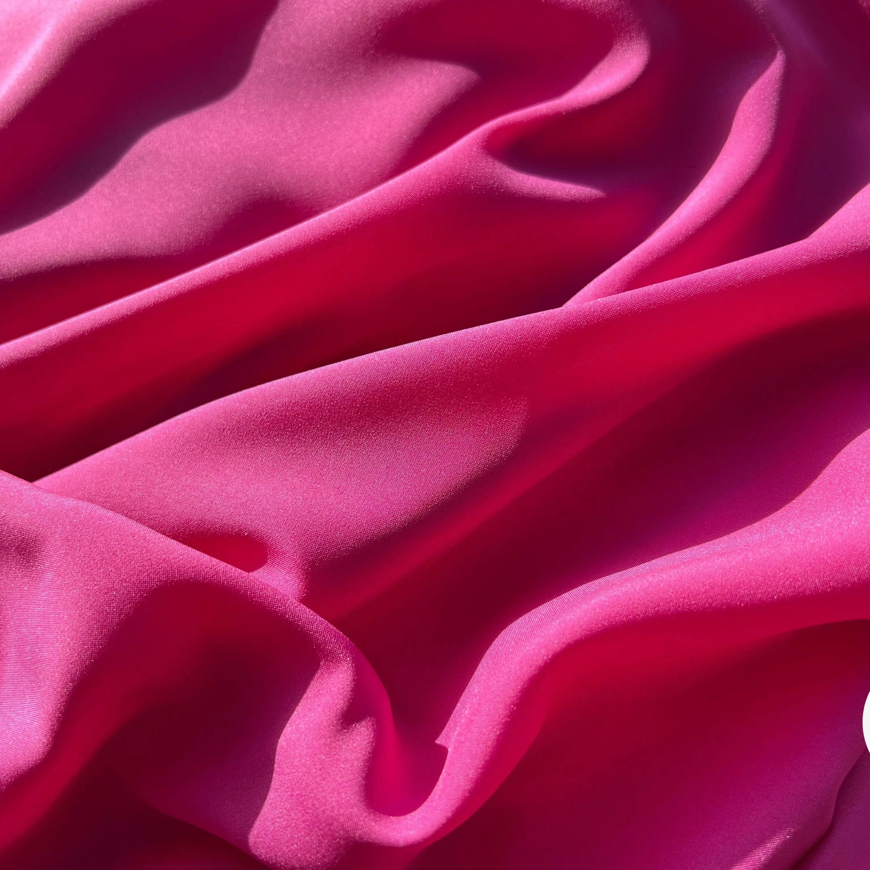 DOUBLURE PONGÉ FUCHSIA - My Little Coupon - tissu - coudre