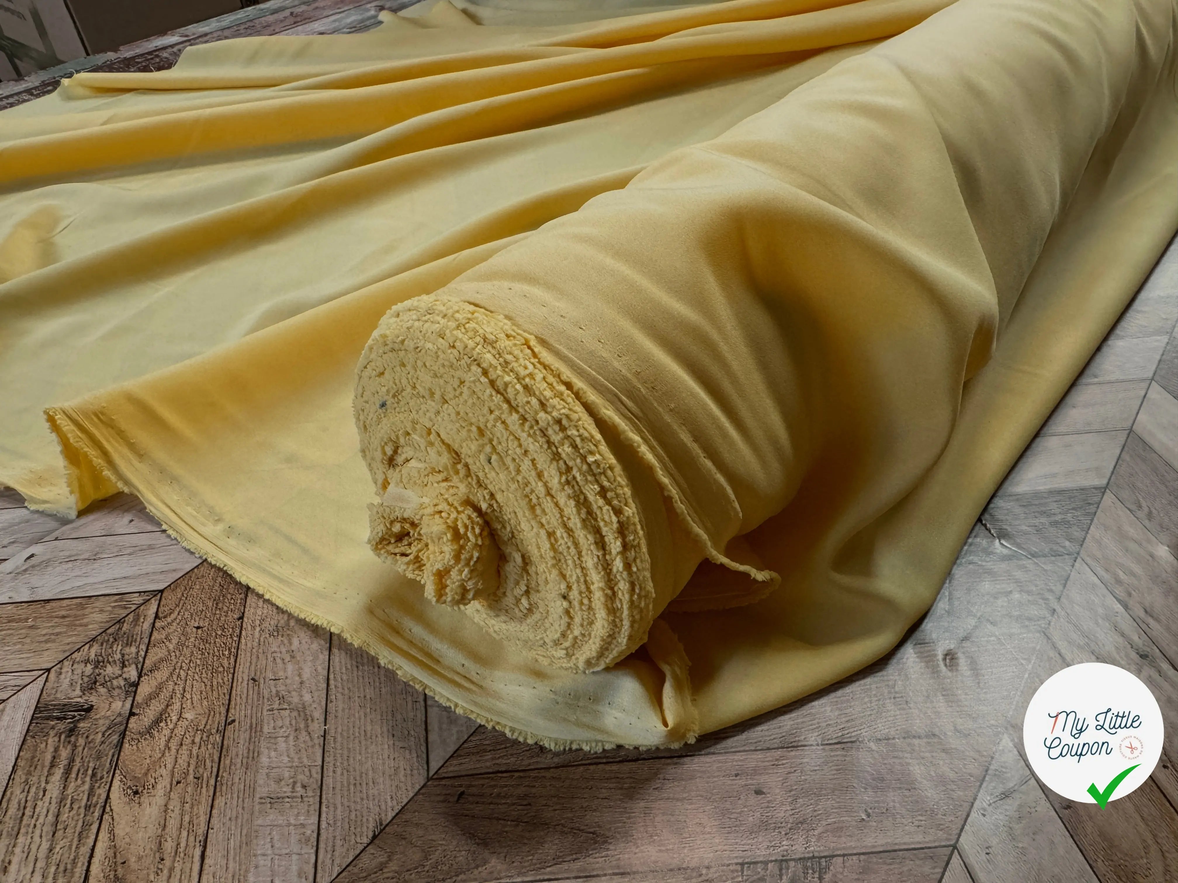 DOUBLURE PONGÉ JAUNE - My Little Coupon