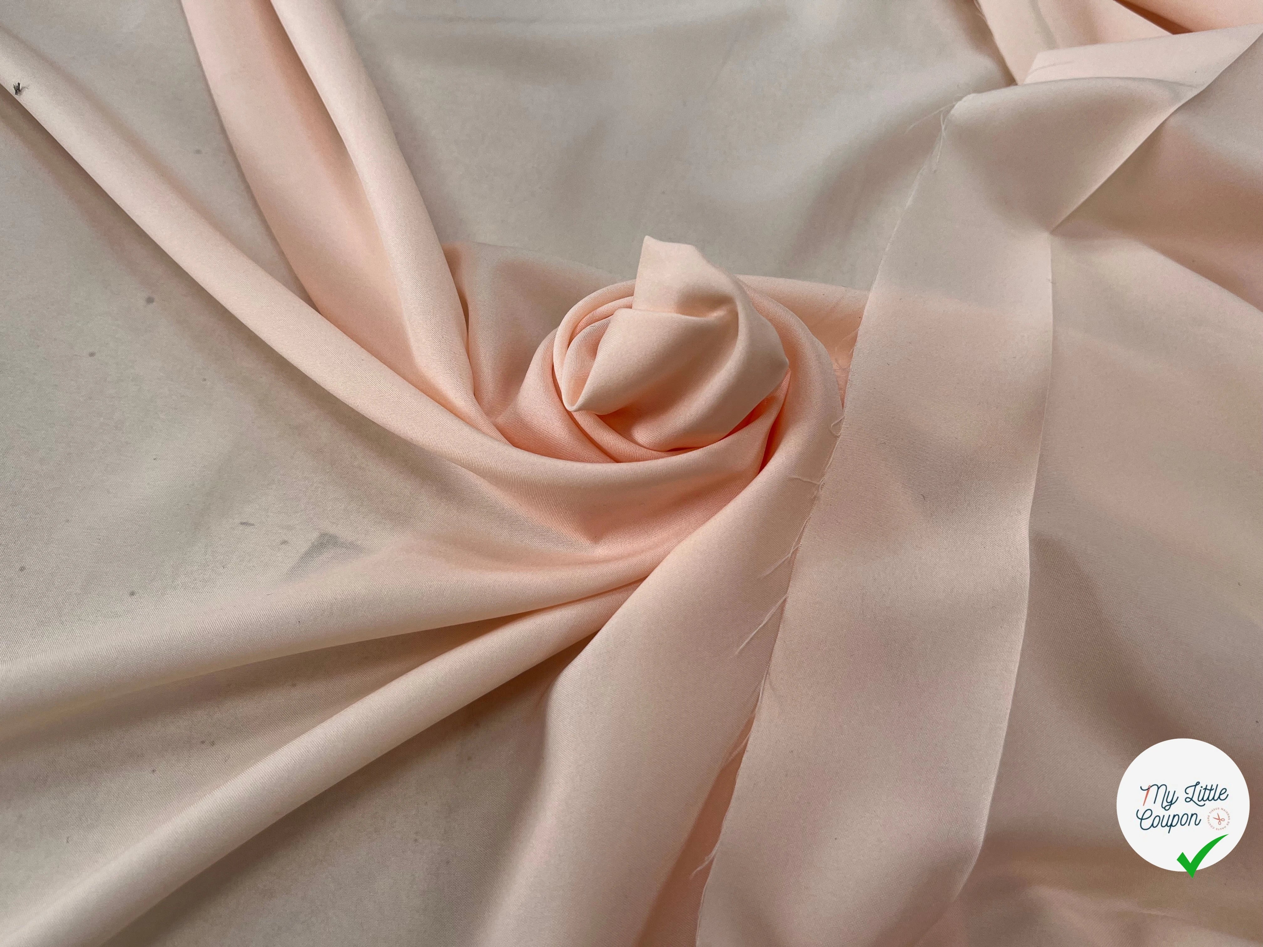 DOUBLURE PONGÉ SAUMON CLAIR - My Little Coupon