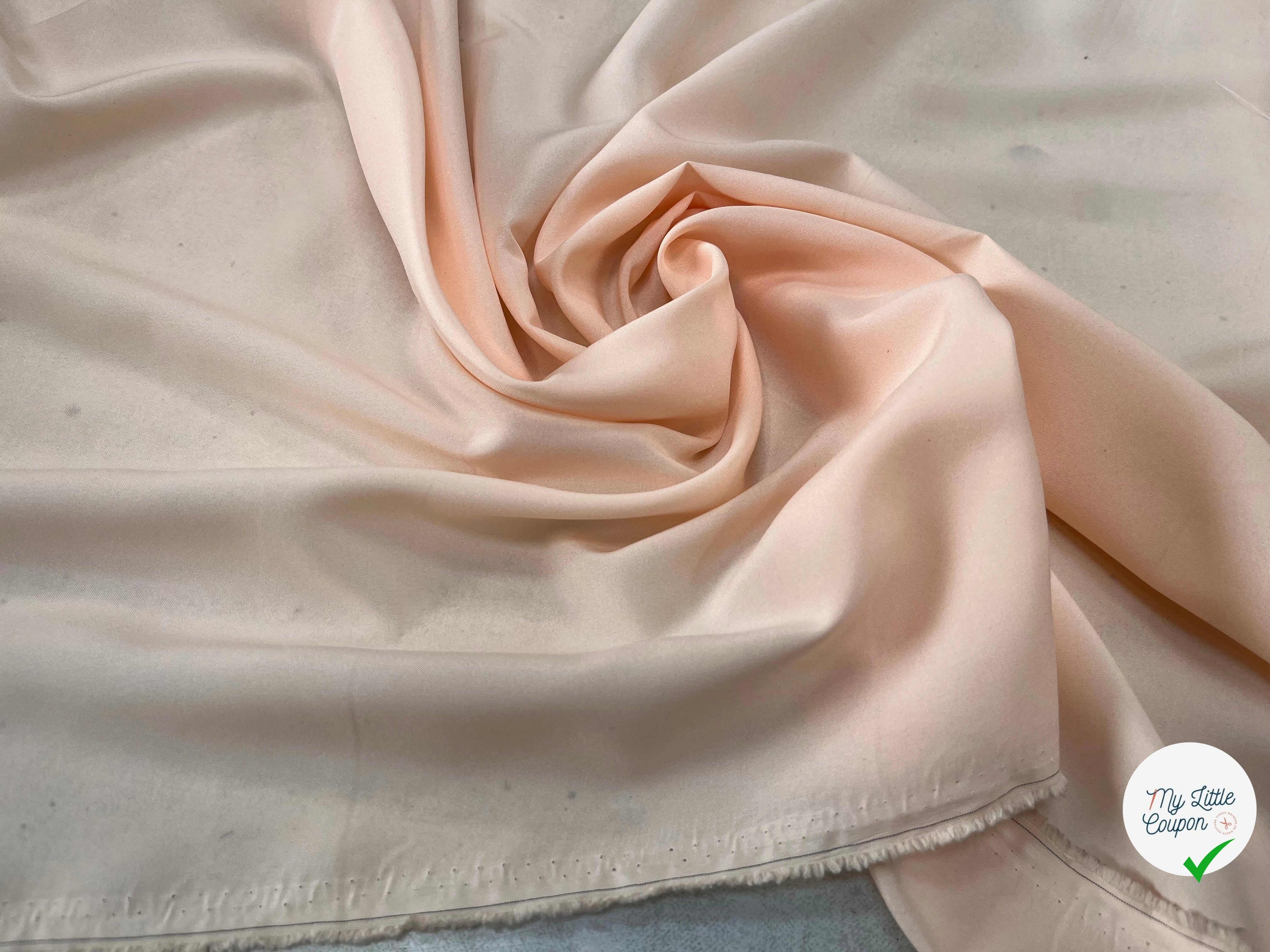 DOUBLURE PONGÉ SAUMON CLAIR - My Little Coupon