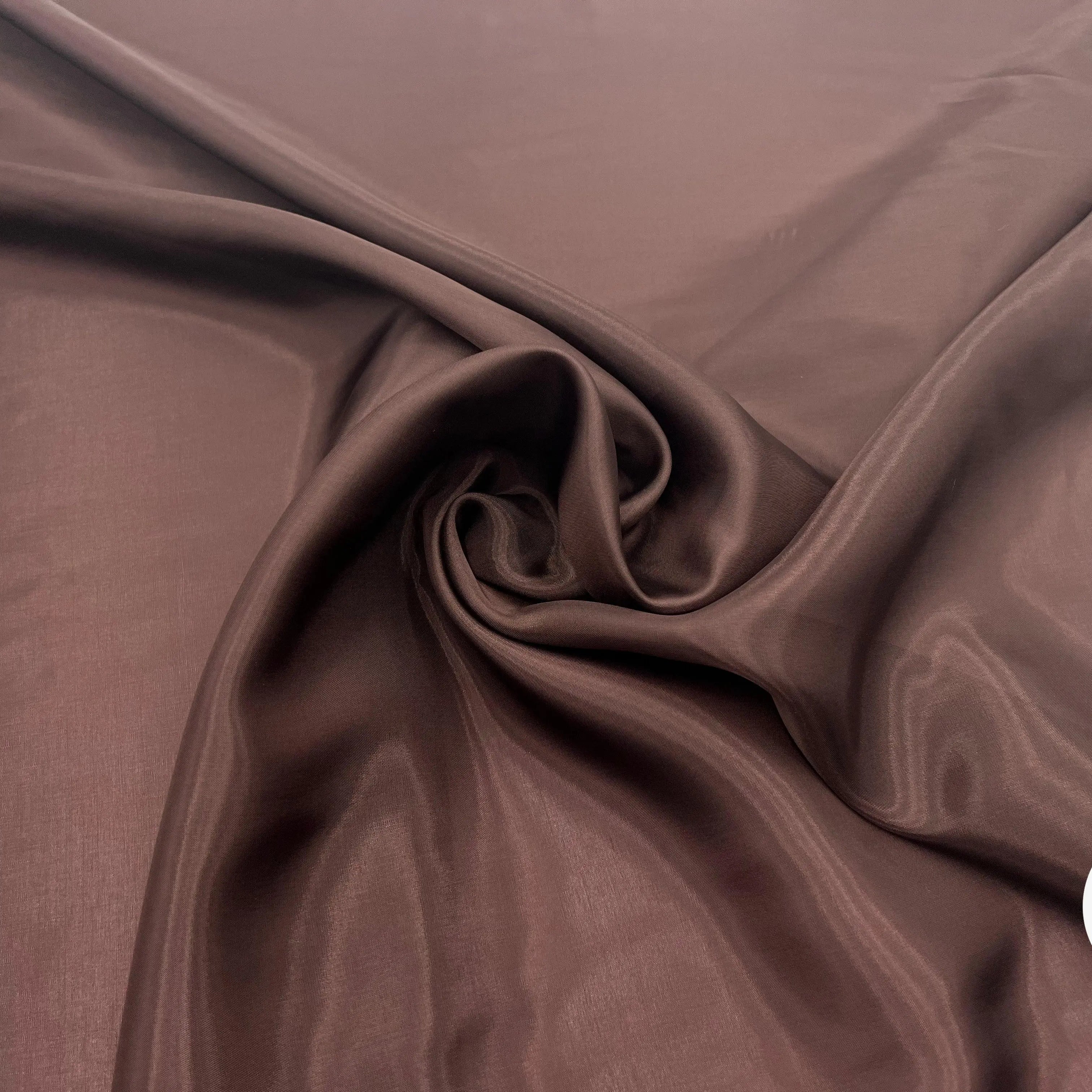 DOUBLURE PONGINETTE MARRON ECUREUIL - coupon de tissu de 3 mètres - My Little Coupon - tissu - coudre