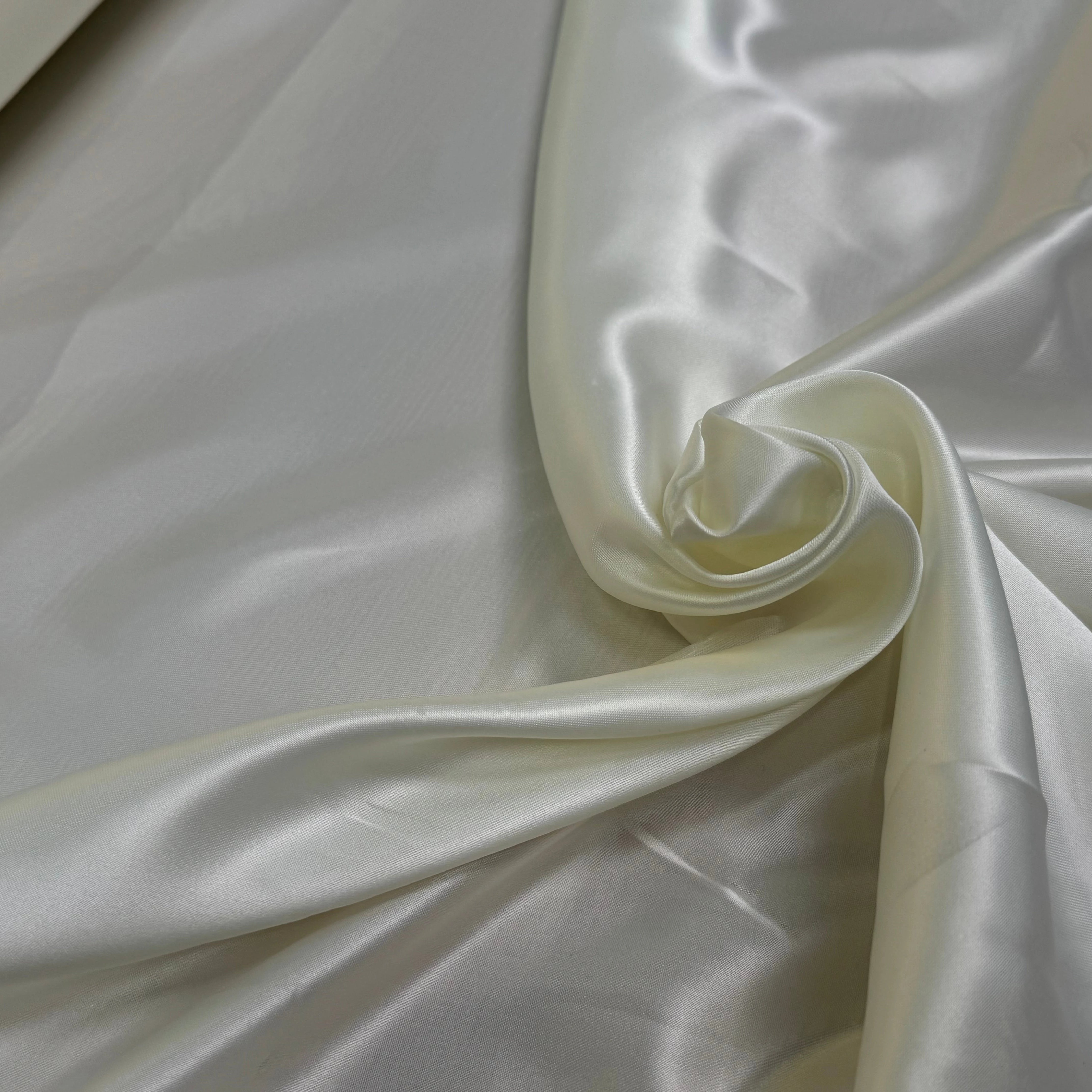 DOUBLURE SATIN ACETATE VISCOSE ÉCRU - My Little Coupon