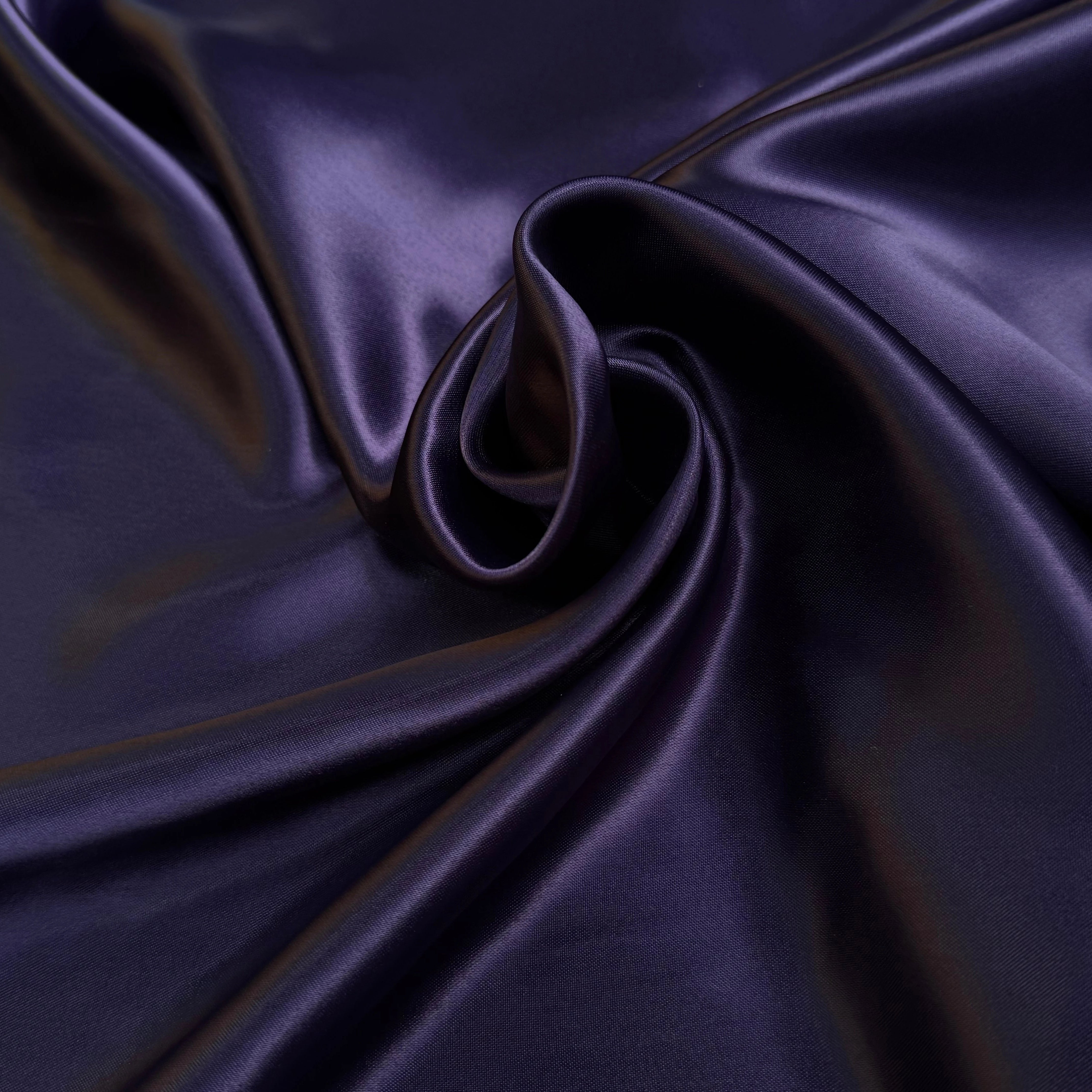 DOUBLURE SATIN ACETATE VISCOSE PURPLE IMPERIAL - My Little Coupon