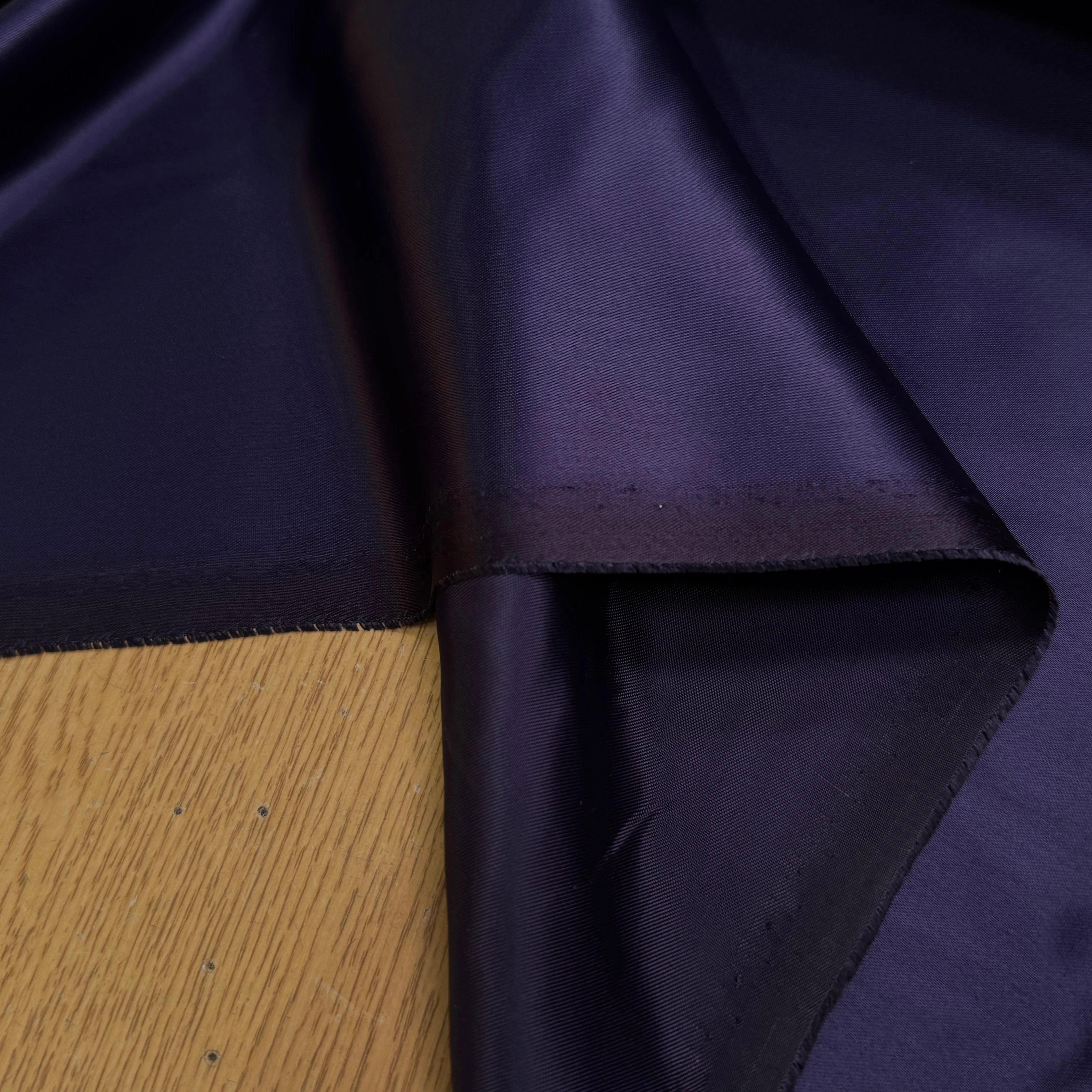 DOUBLURE SATIN ACETATE VISCOSE PURPLE IMPERIAL - My Little Coupon