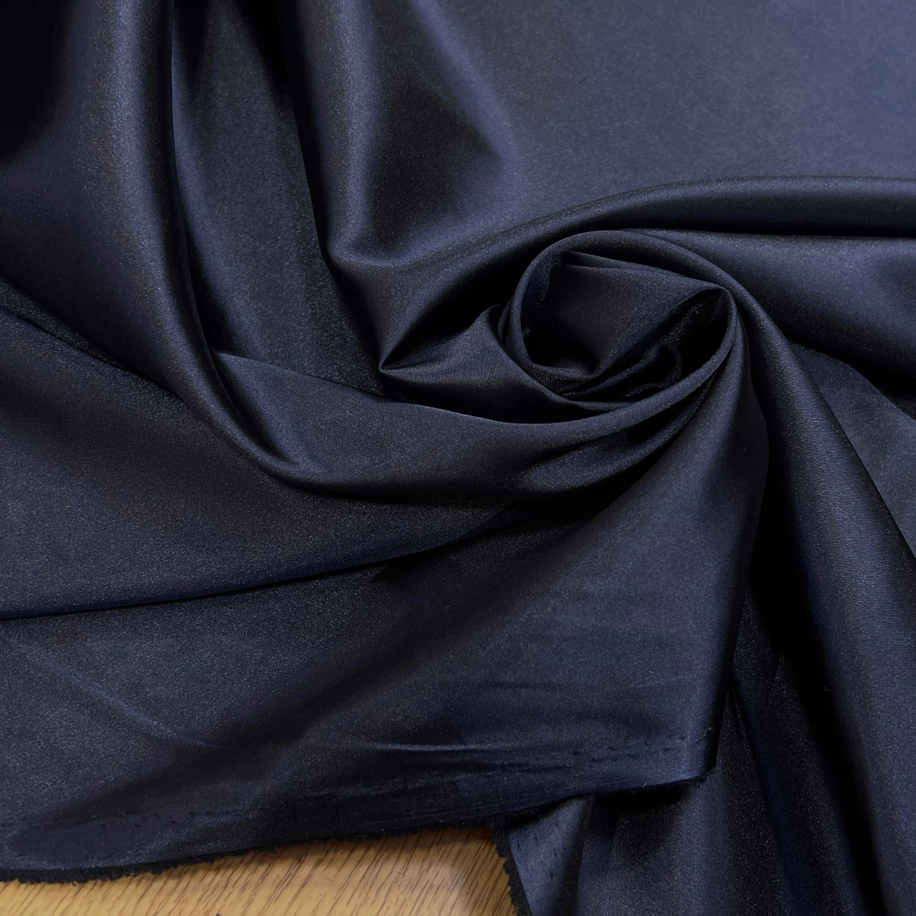 DOUBLURE SATIN CHIC BLEU MARINE - My Little Coupon