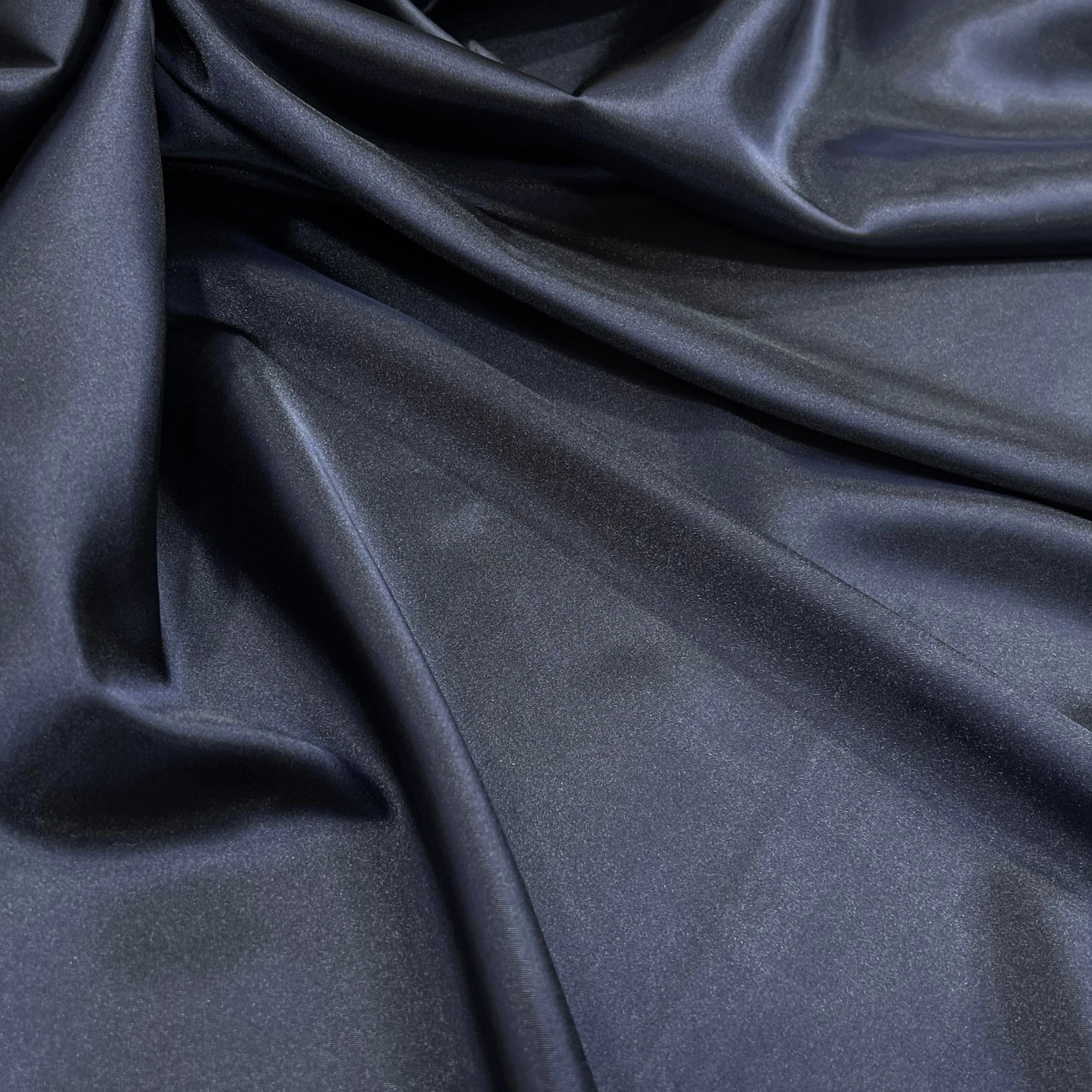 DOUBLURE SATIN CHIC BLEU MARINE - My Little Coupon