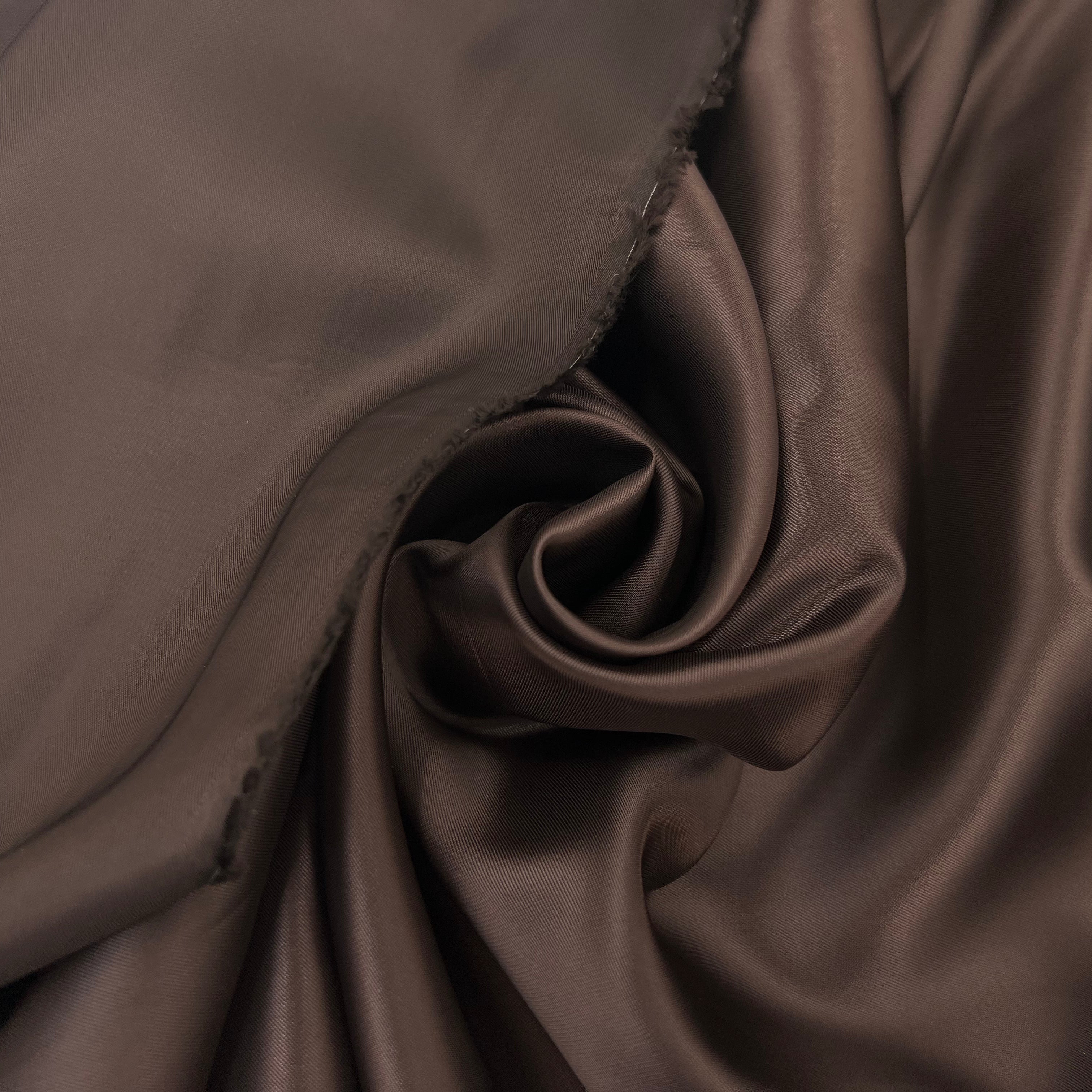 DOUBLURE SATIN CHOCOLAT MSO