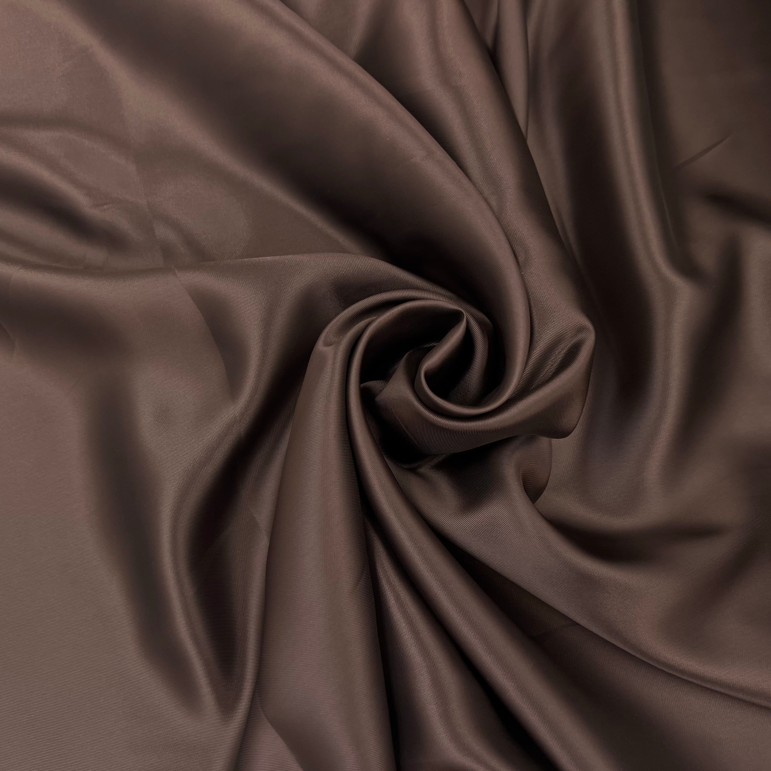DOUBLURE SATIN CHOCOLAT MSO