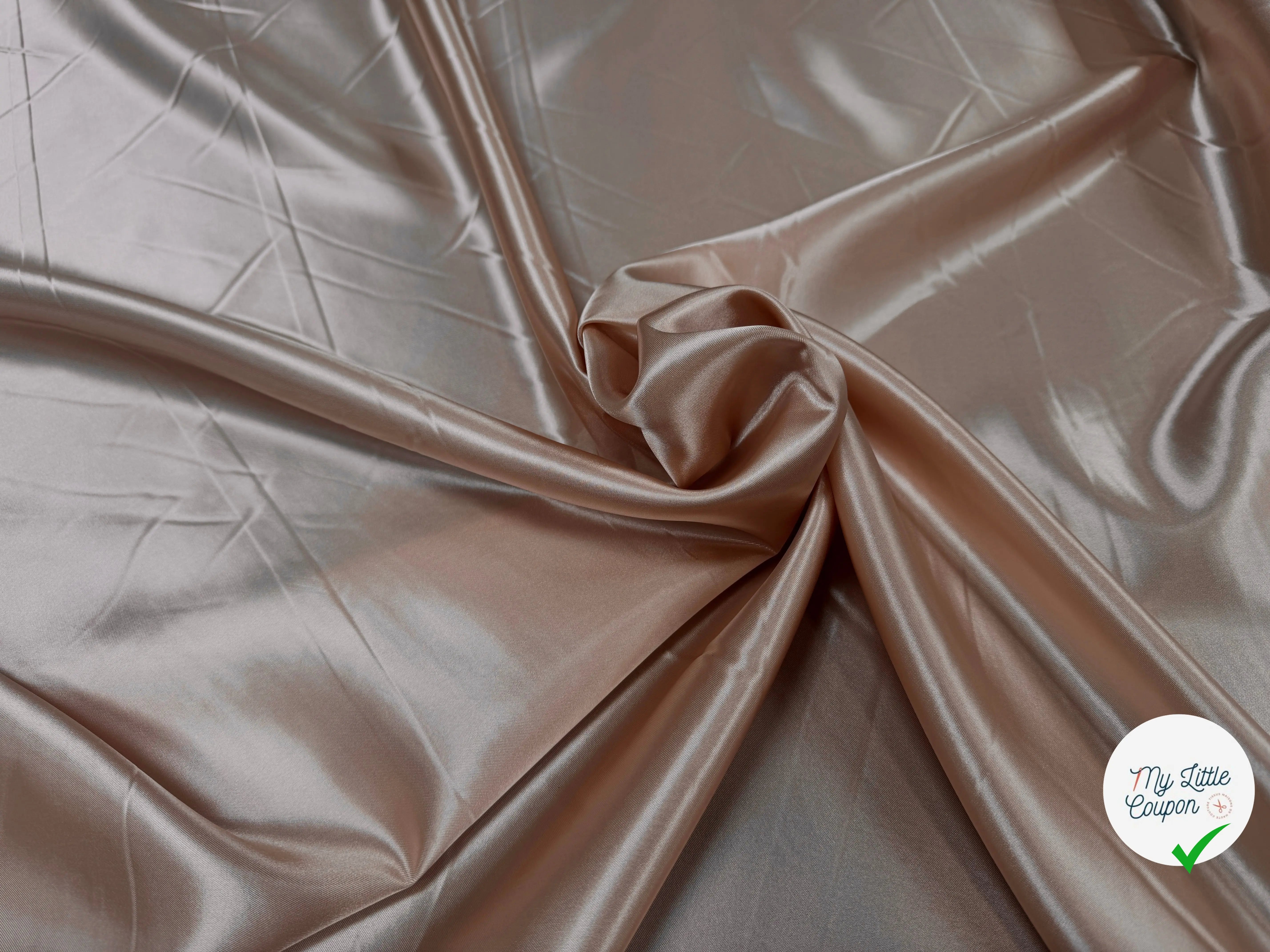 DOUBLURE SATIN CREAMPEACH - My Little Coupon