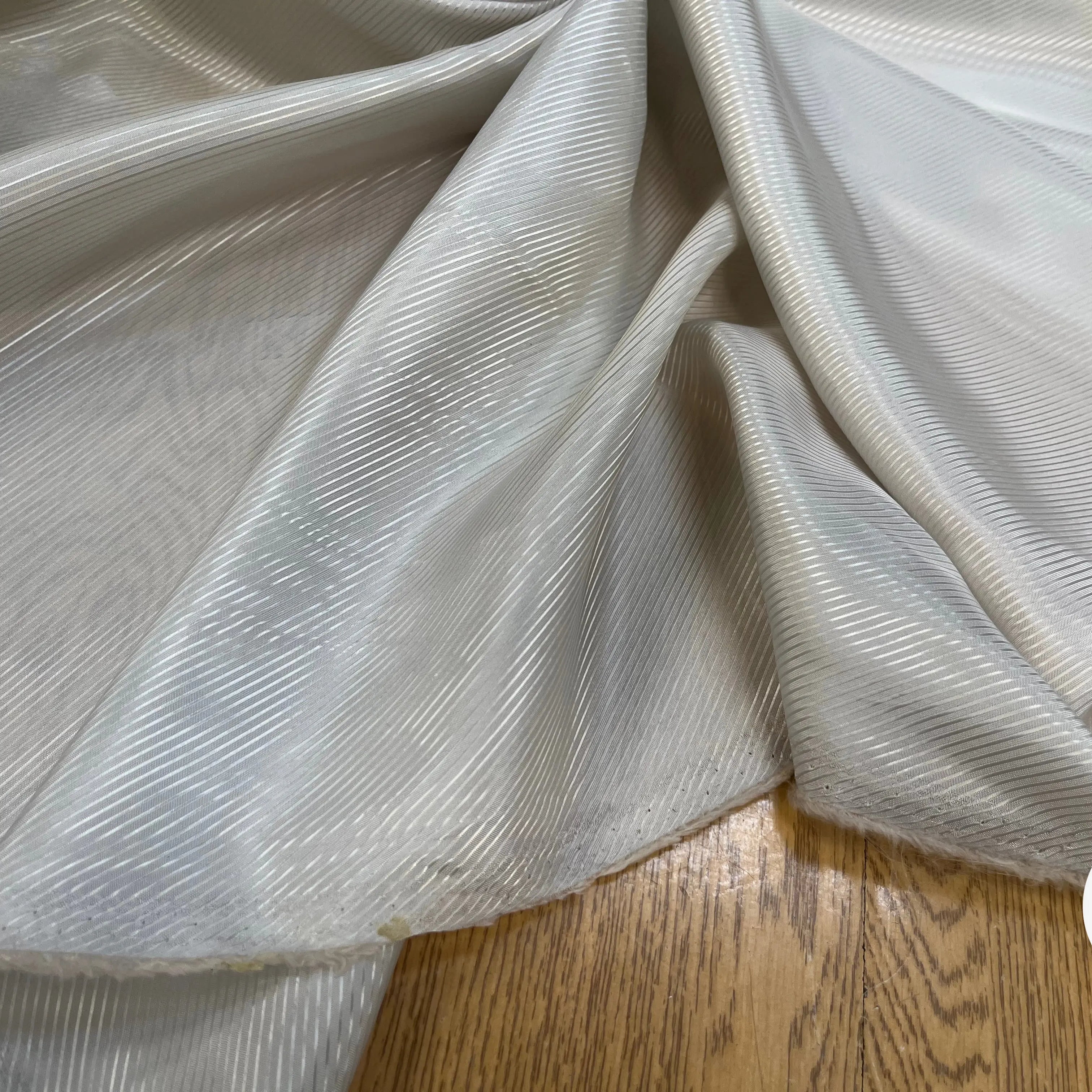 DOUBLURE SATIN FACON DRILL BEIGE GRIS - My Little Coupon