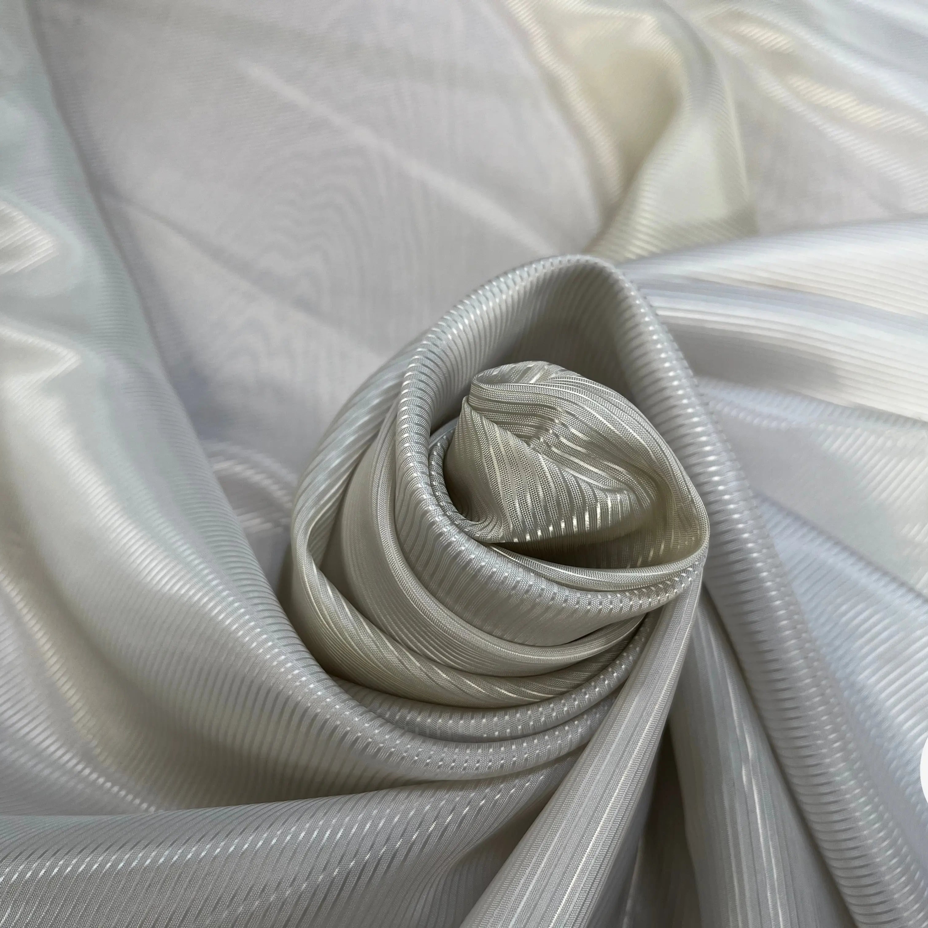 DOUBLURE SATIN FACON DRILL BEIGE GRIS - My Little Coupon