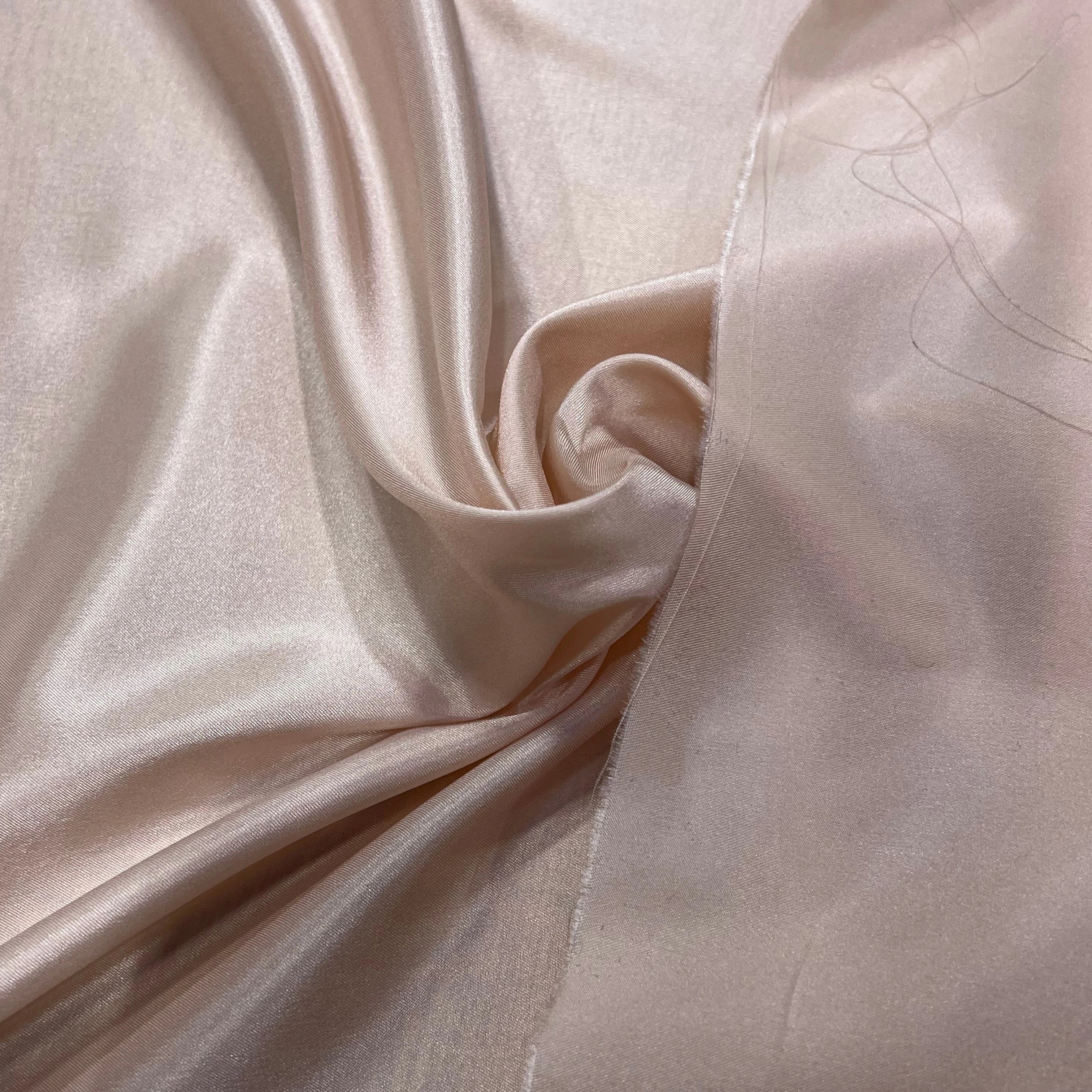 DOUBLURE SATIN STRETCH ROSE BEIGE - My Little Coupon