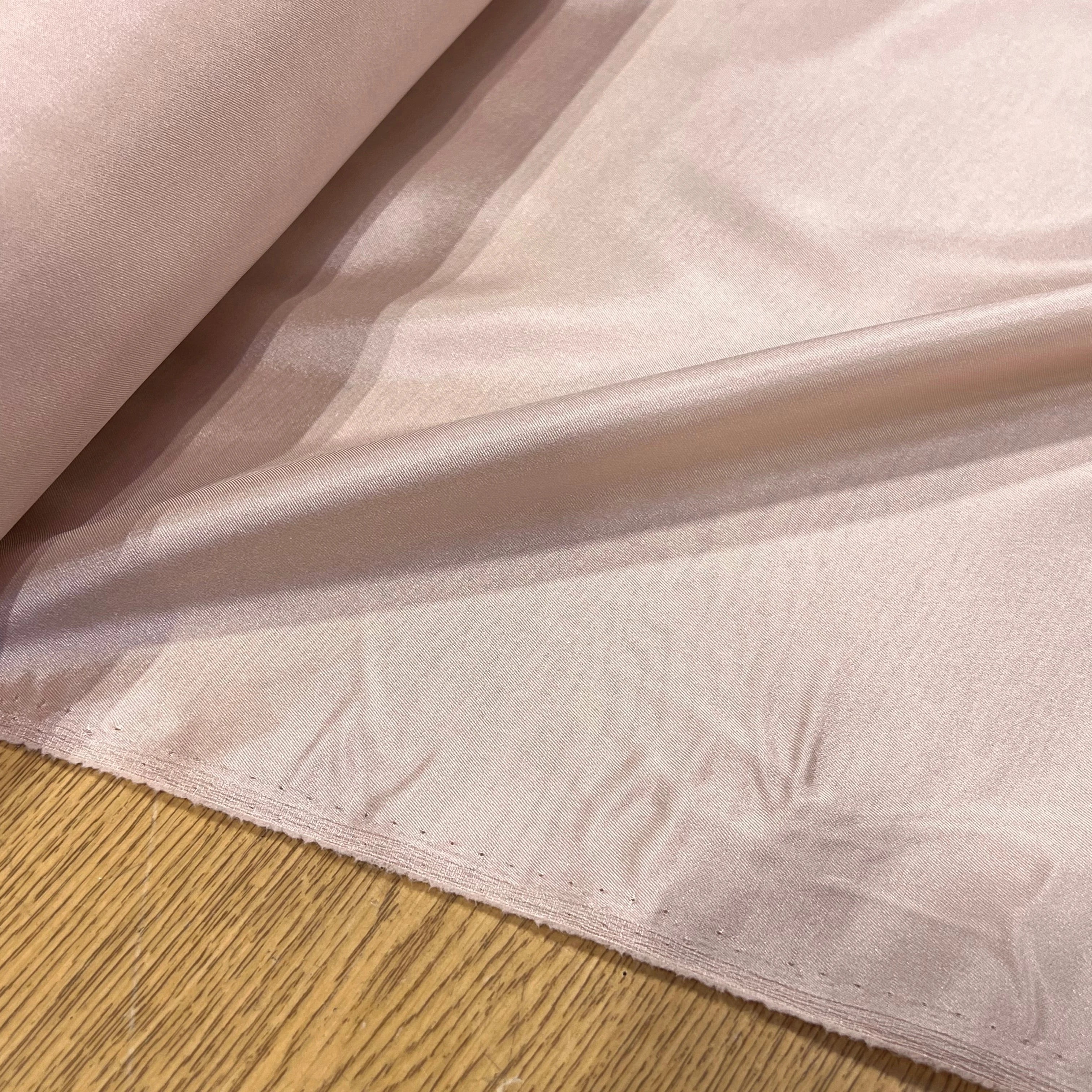 DOUBLURE SATIN STRETCH ROSE BEIGE - My Little Coupon