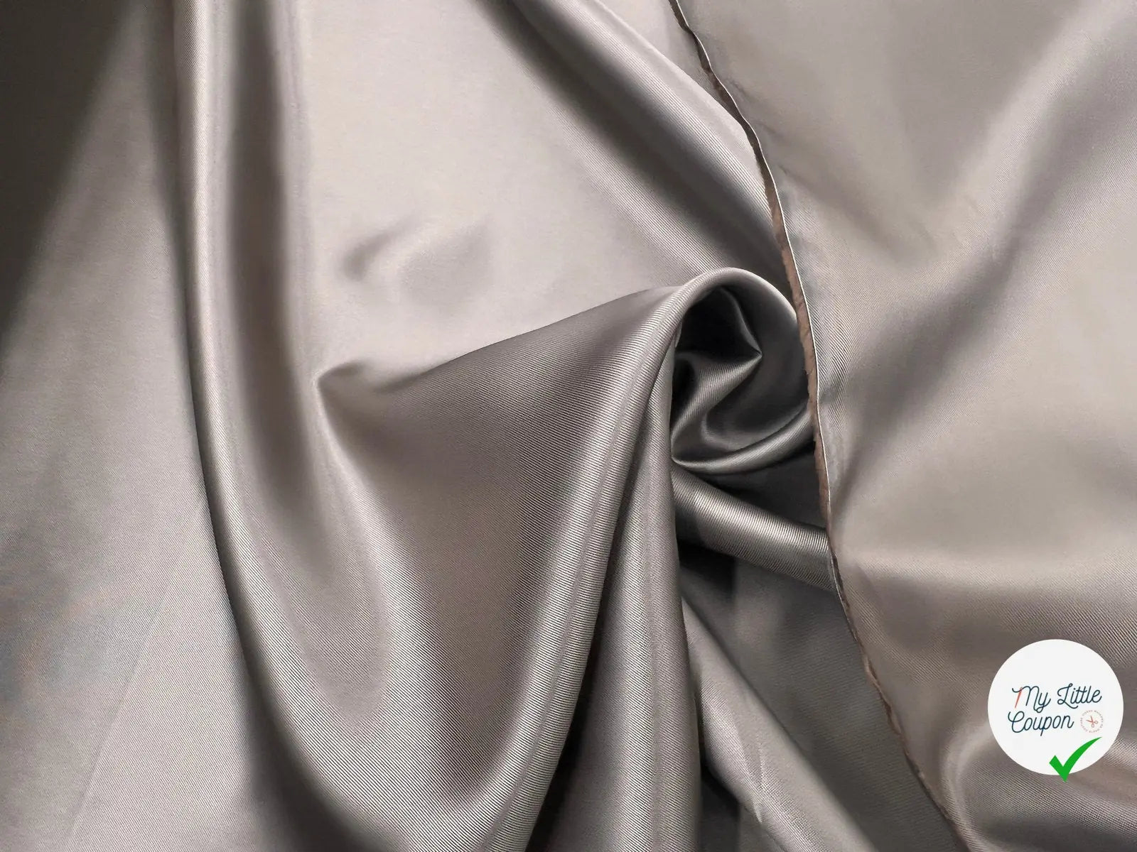 DOUBLURE SATIN TAUPE SHINY MSO