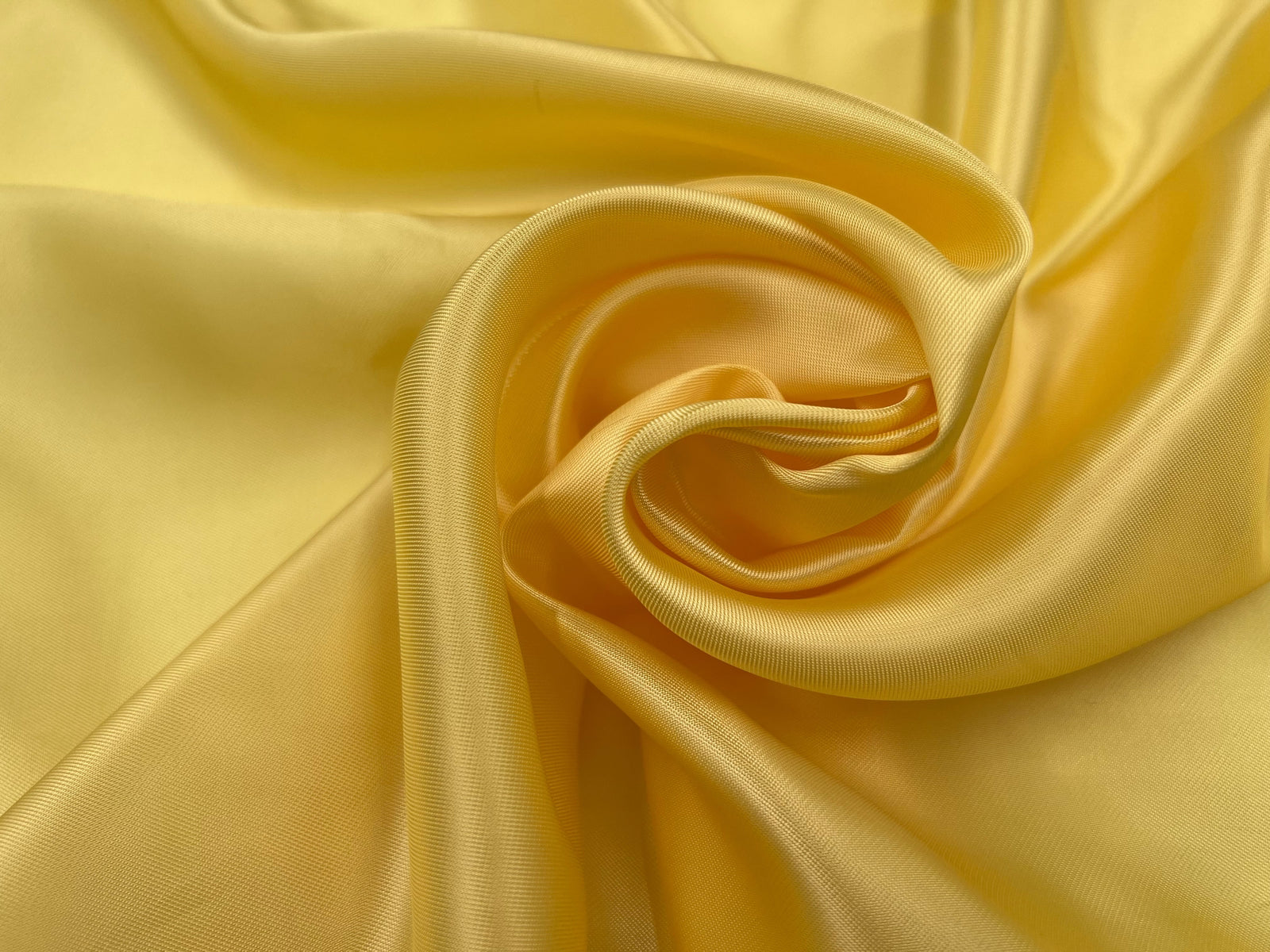 DOUBLURE SATIN VISCOSE JAUNE SHINY MSO