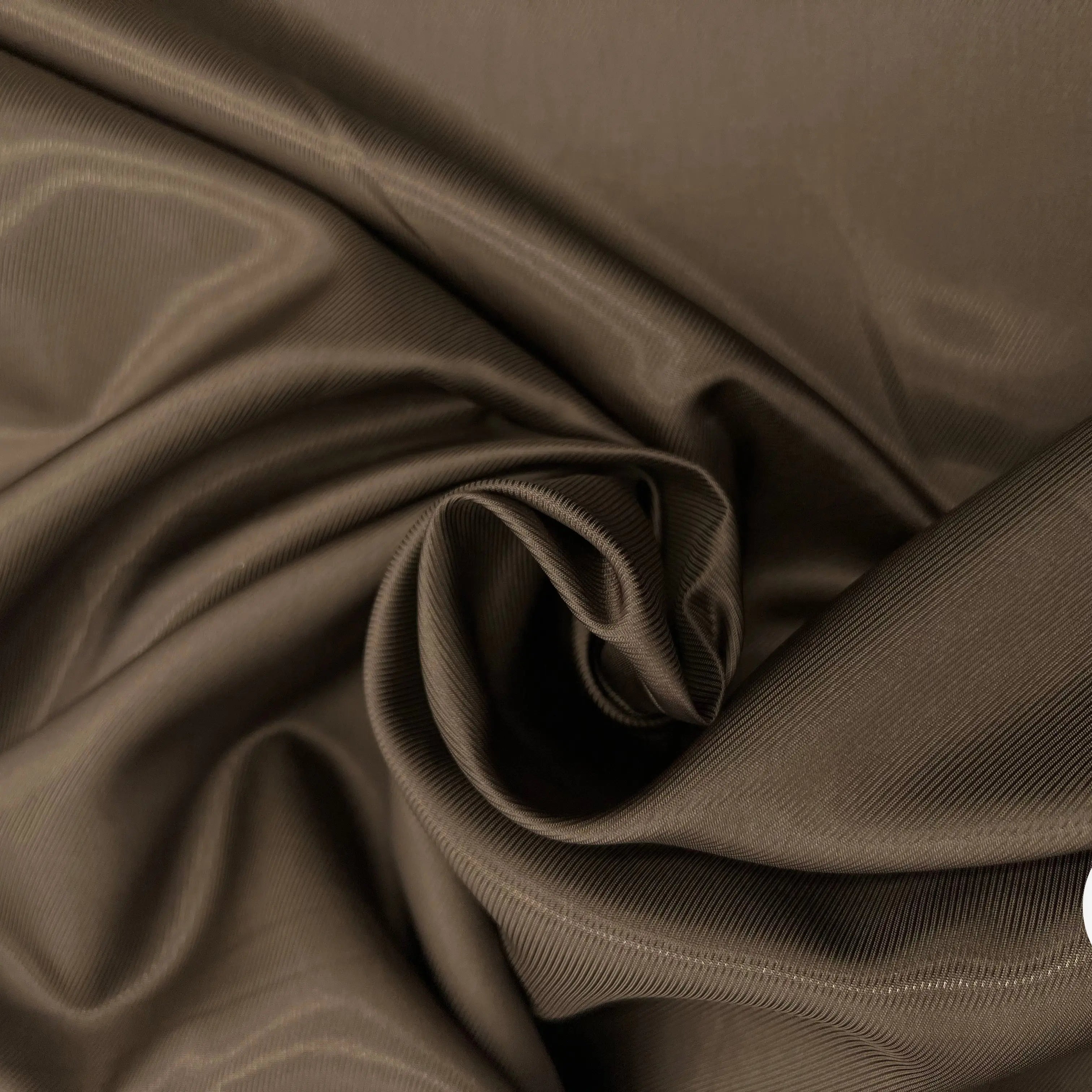DOUBLURE SATIN VISCOSE TWILL RÉGLISSE - My Little Coupon
