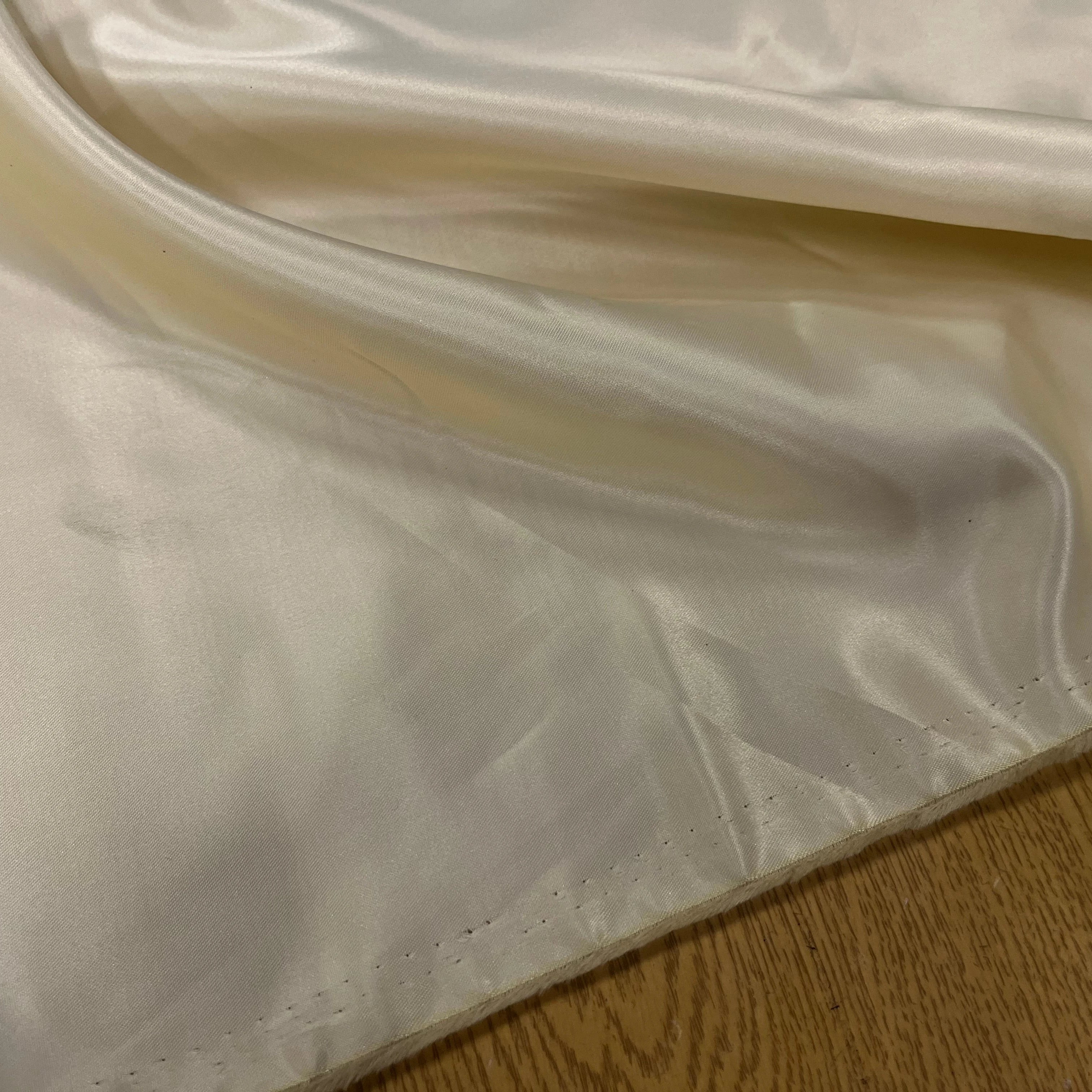 DOUBLURE SATIN VISCOSE VANILLE 70% VISCOSE - My Little Coupon