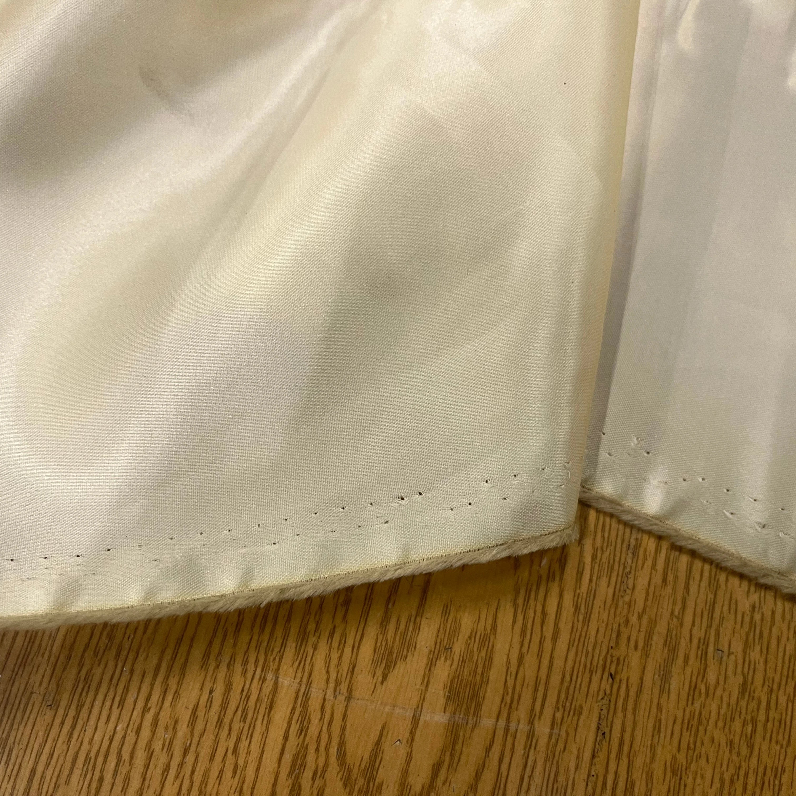 DOUBLURE SATIN VISCOSE VANILLE 70% VISCOSE - My Little Coupon