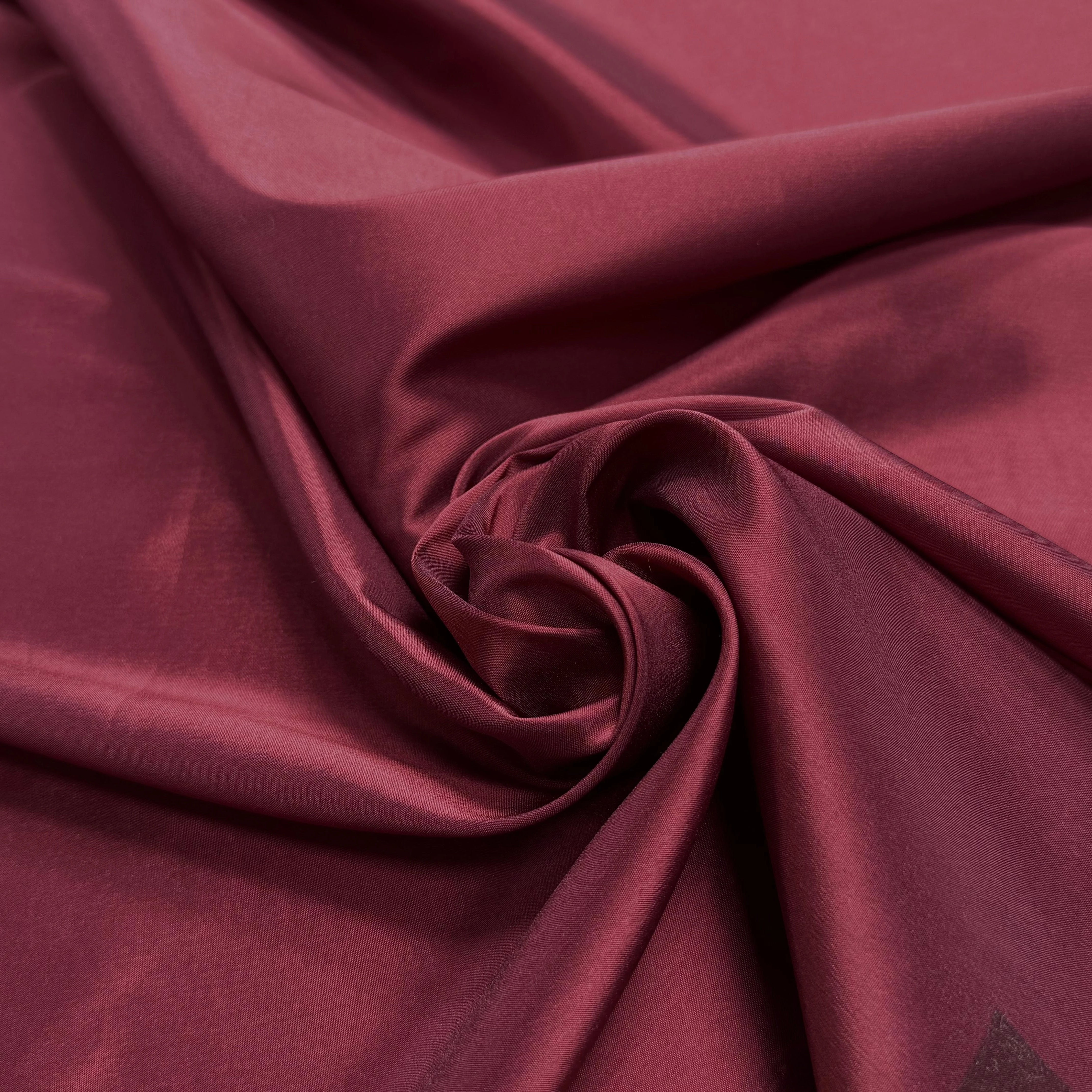 DOUBLURE SATINÉE BORDEAUX STRETCH 67% ACETATE - My Little Coupon