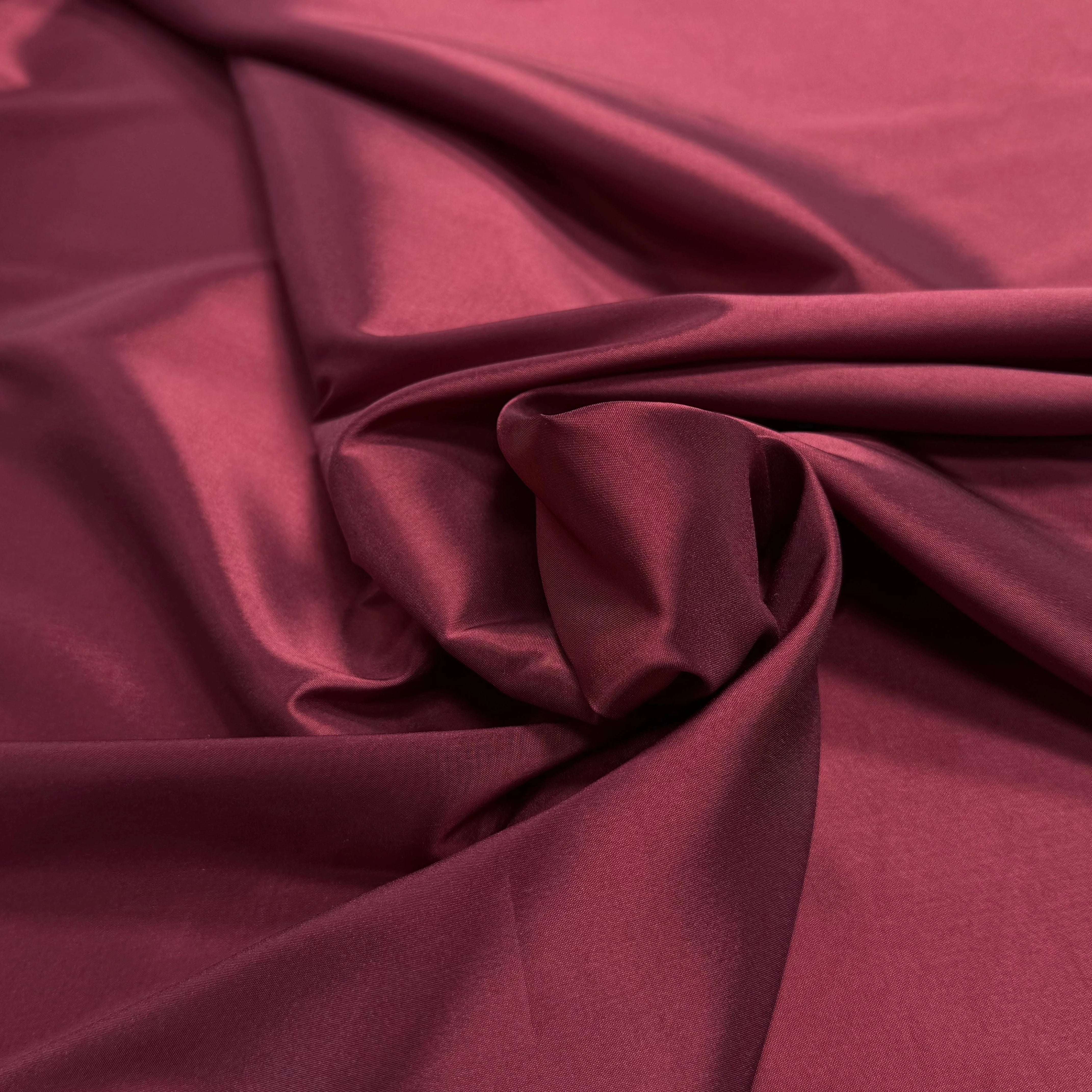 DOUBLURE SATINÉE BORDEAUX STRETCH 67% ACETATE - My Little Coupon