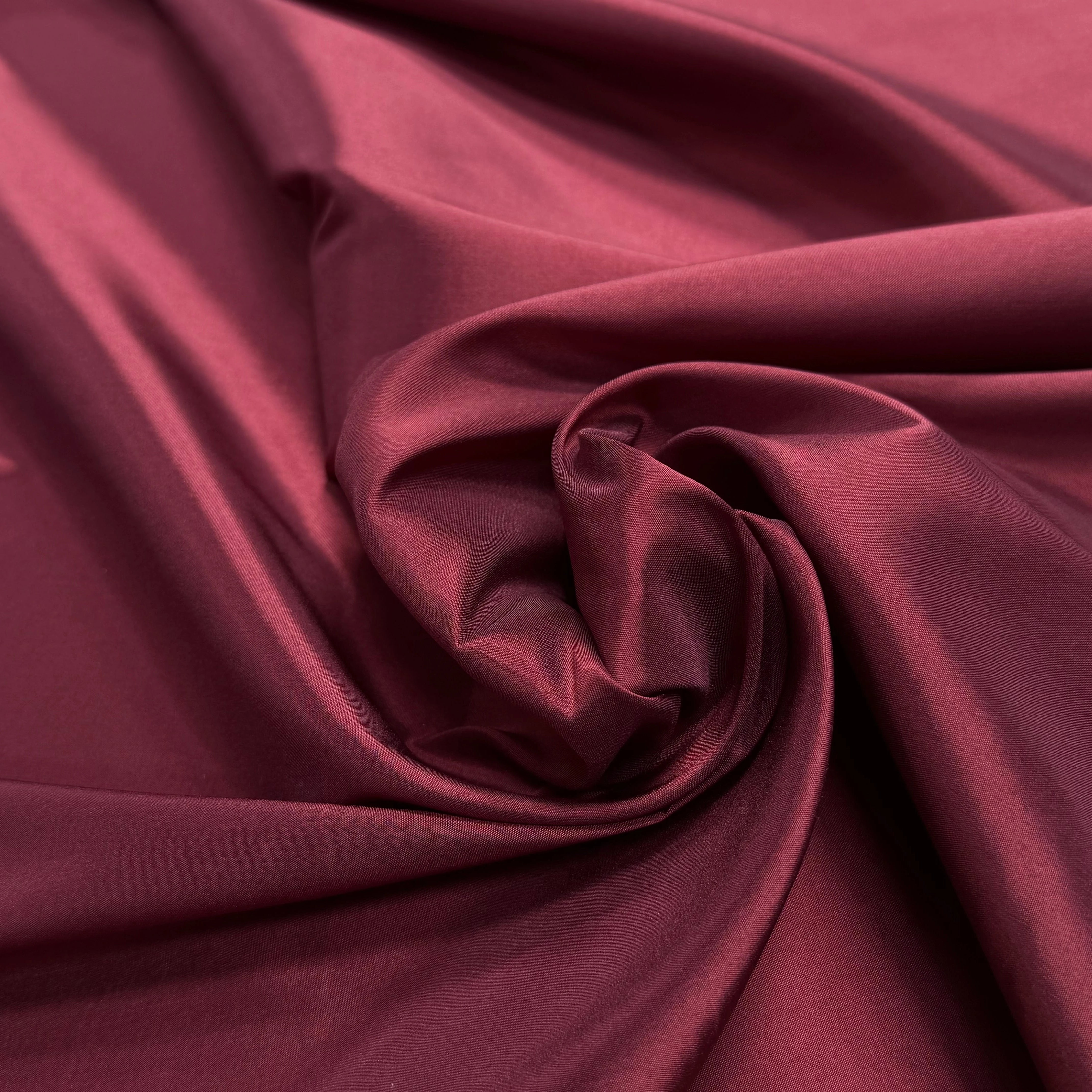 DOUBLURE SATINÉE BORDEAUX STRETCH 67% ACETATE - My Little Coupon