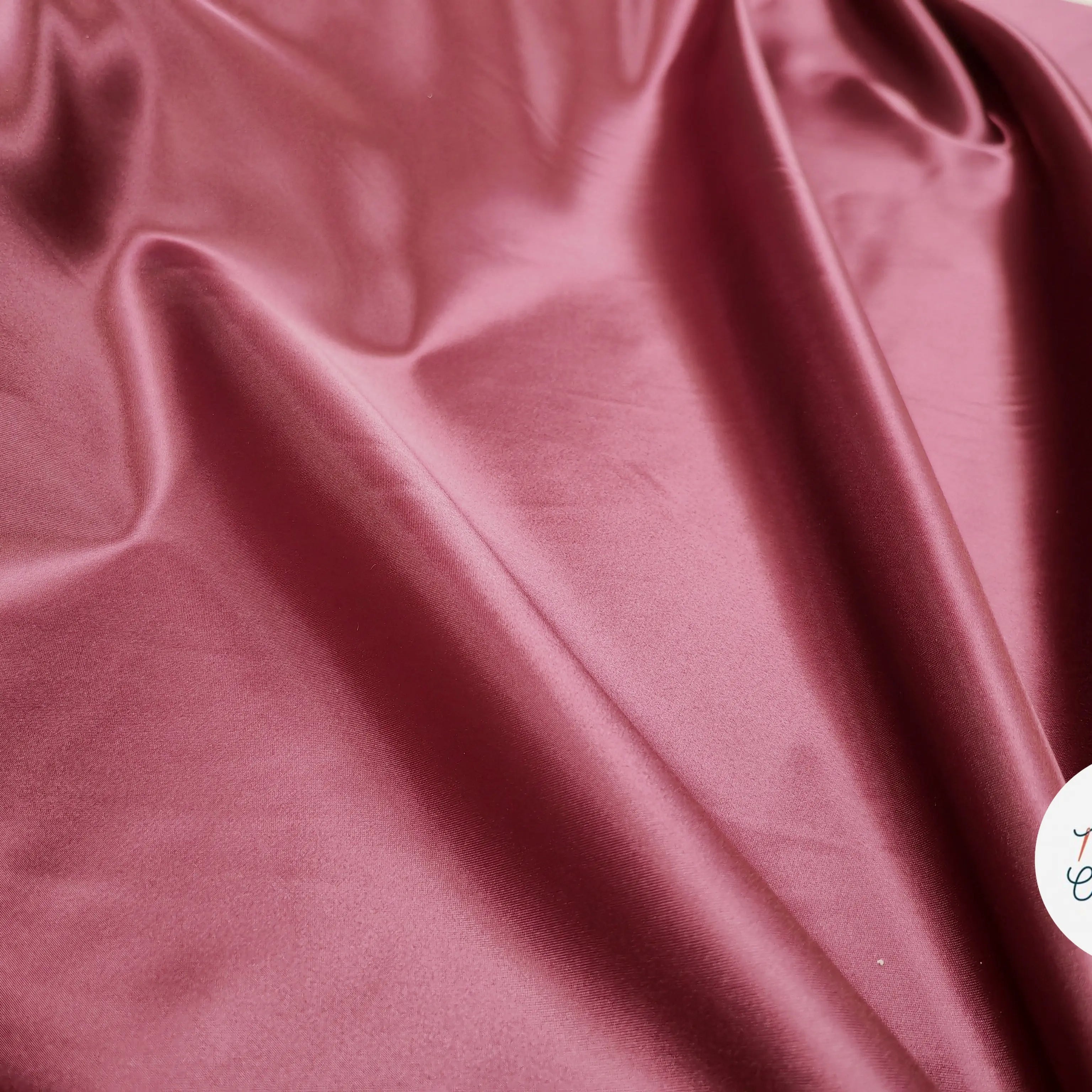 DOUBLURE SATINÉE LIE DE VIN - My Little Coupon